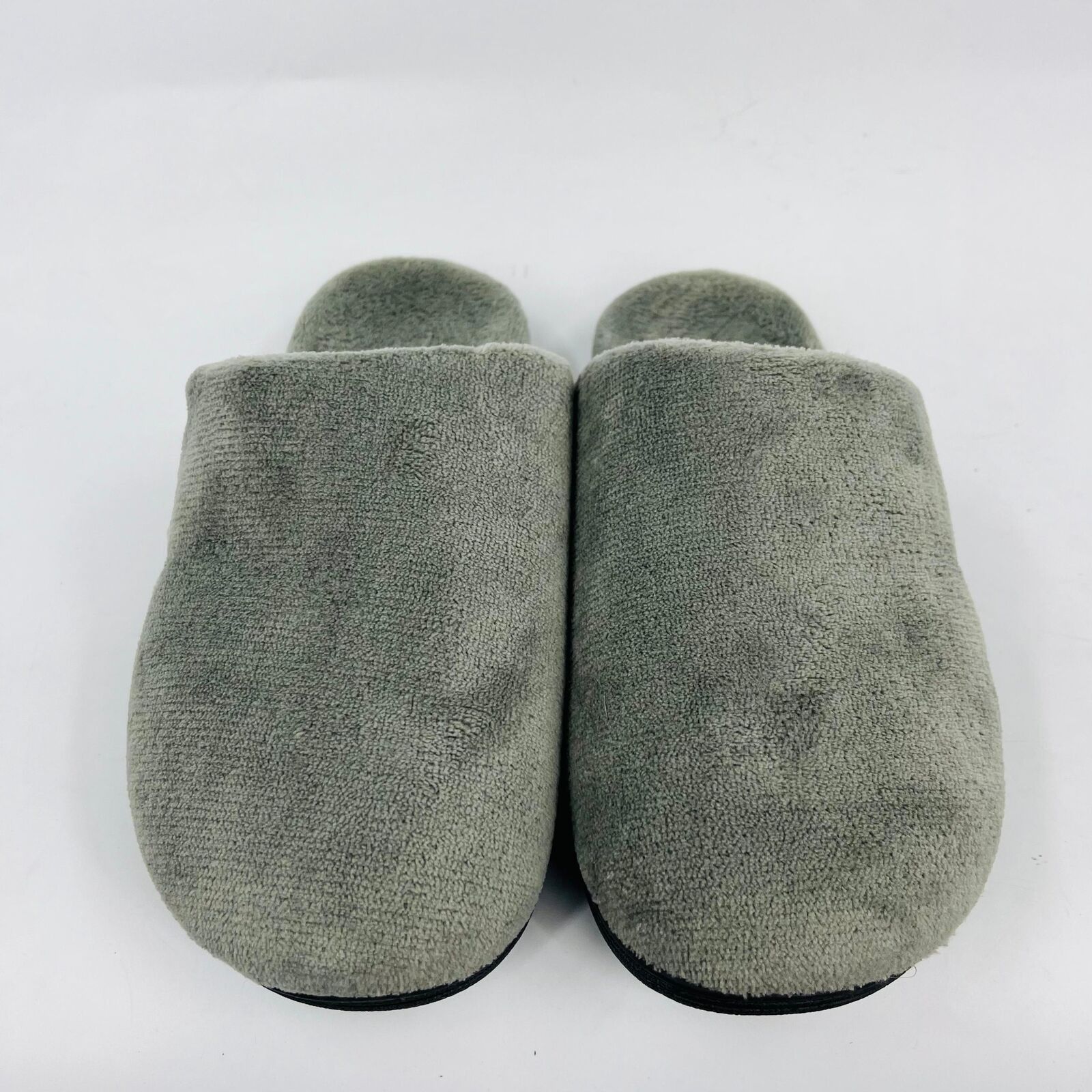 Vionic VIONIC GEMMA MULE LIGHT GREY TERRY CLOTH SLIPPERS SIZE 9 Size US 9 / IT 39 - 2 Thumbnail