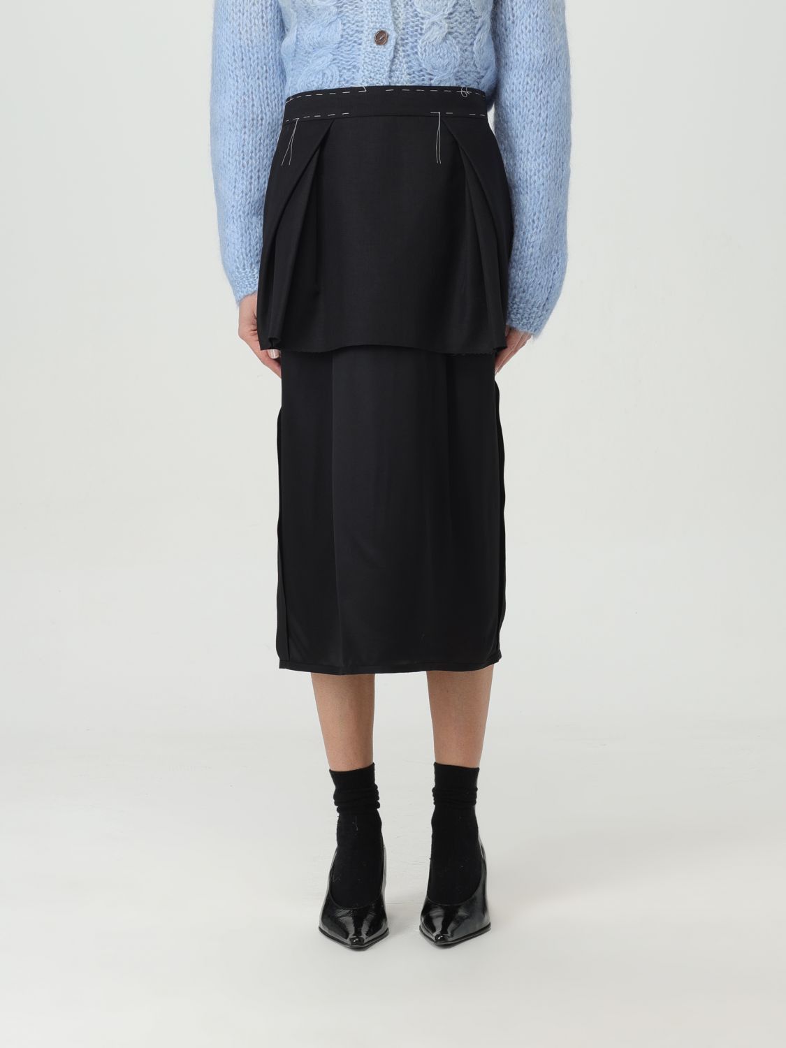 image of Maison Margiela Skirt Woman Black, Women's (Size 27)