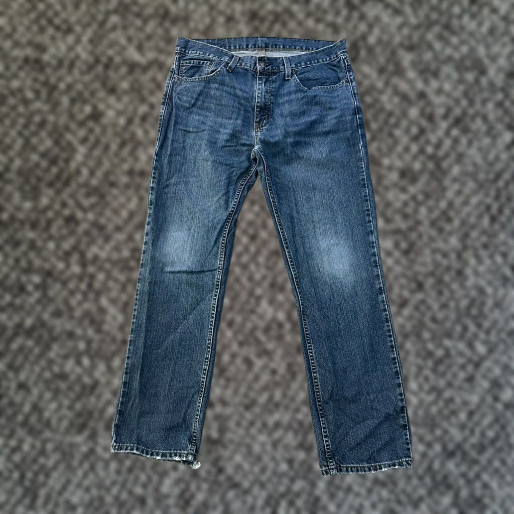 Levi's Levi's 559 Relaxed Straight Jeans Men 33x30 Blue Denim Pants Casual Everyday Free Returns Size US 33 - 1 Thumbnail