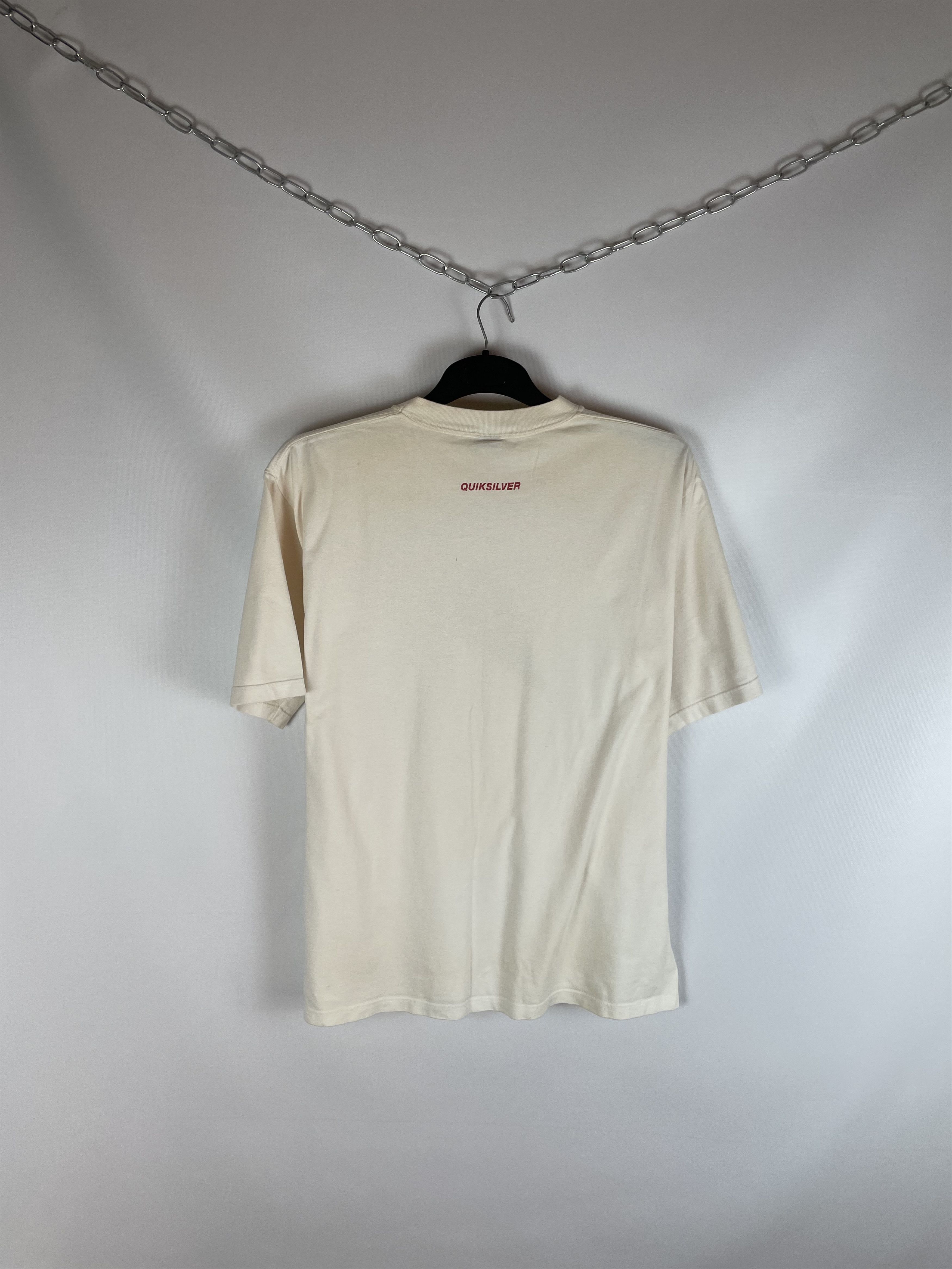 Quiksilver Vintage 90s Surf Quicksilver Big Logo Tee Size US L / EU 52-54 / 3 - 7 Thumbnail
