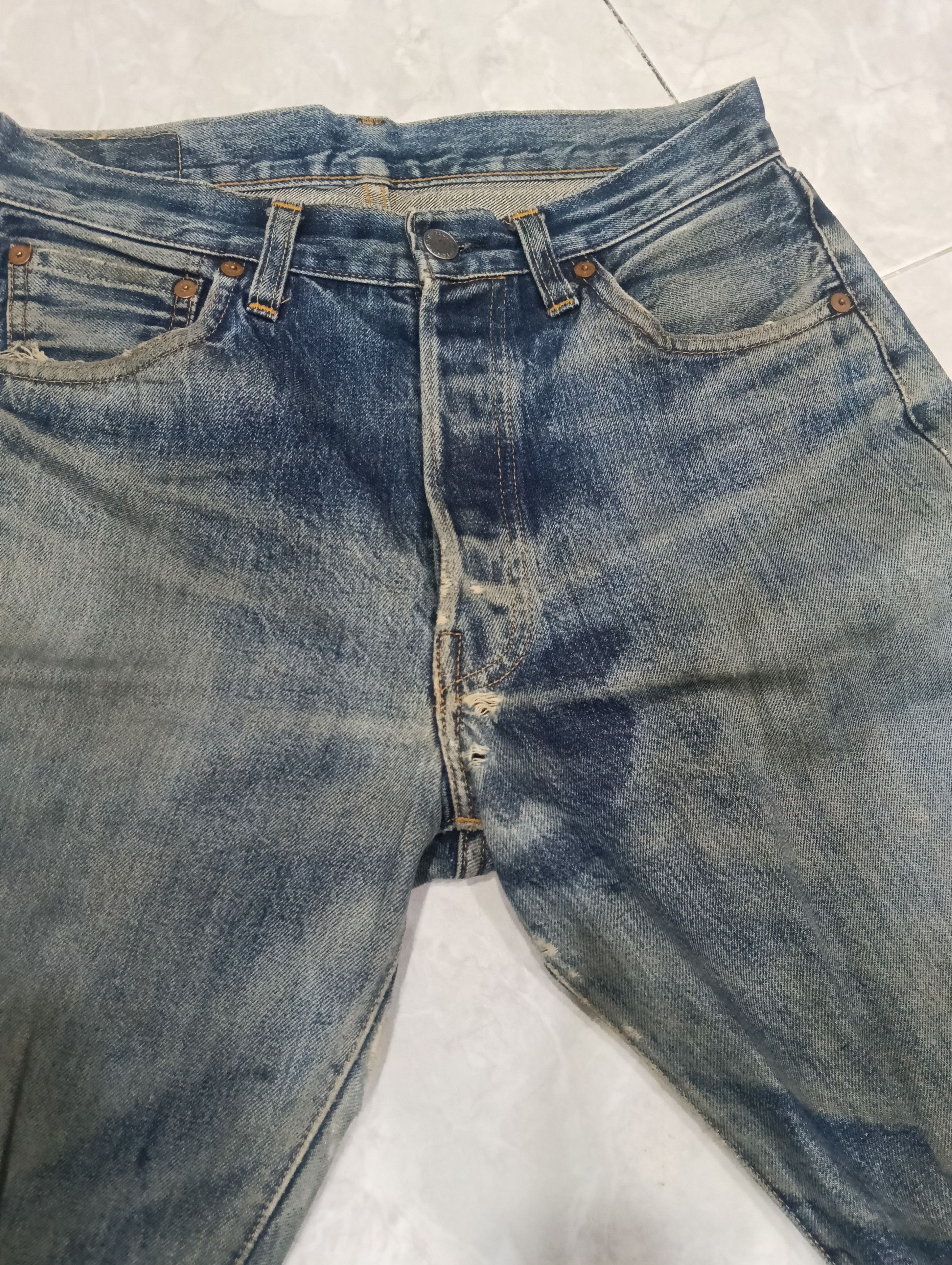 Levi's Vintage Clothing Vintage Levis Big E 501 Inspired 50s Model. Size US 30 / EU 46 - 25 Thumbnail