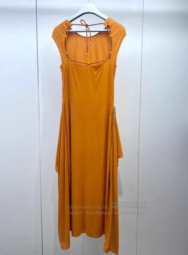 Hermes Hermes Runway Backless Silk Dress Size XS / US 0-2 / IT 36-38 - 3 Thumbnail