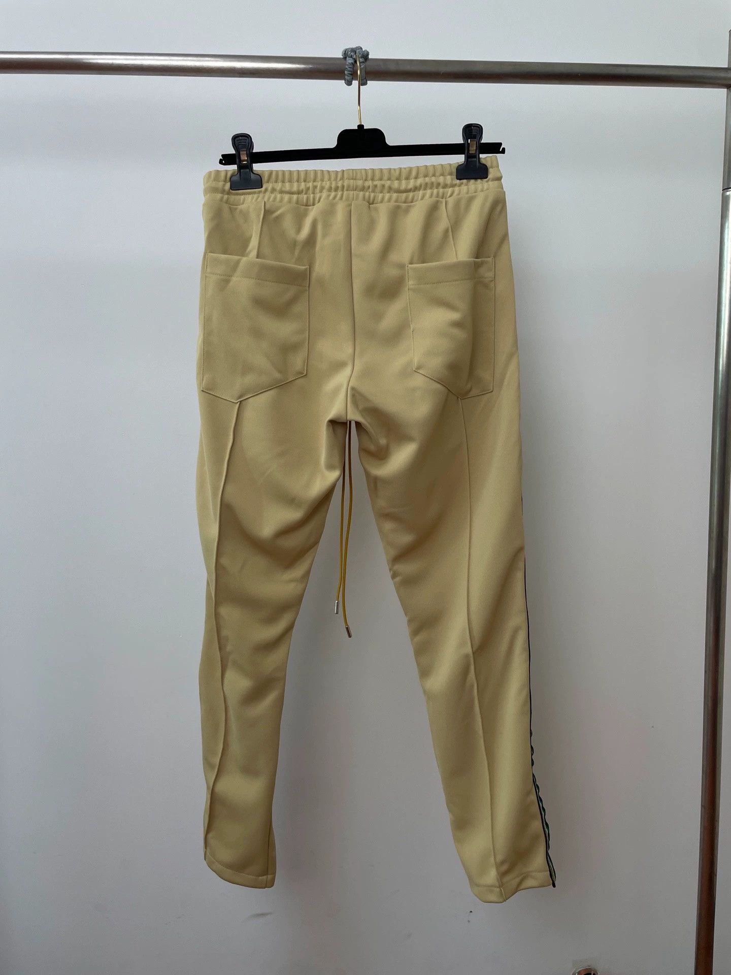 Rhude Rhude SS23 Green Striped Gold Trim Glitter M Pants Size US 32 / EU 48 - 2 Thumbnail