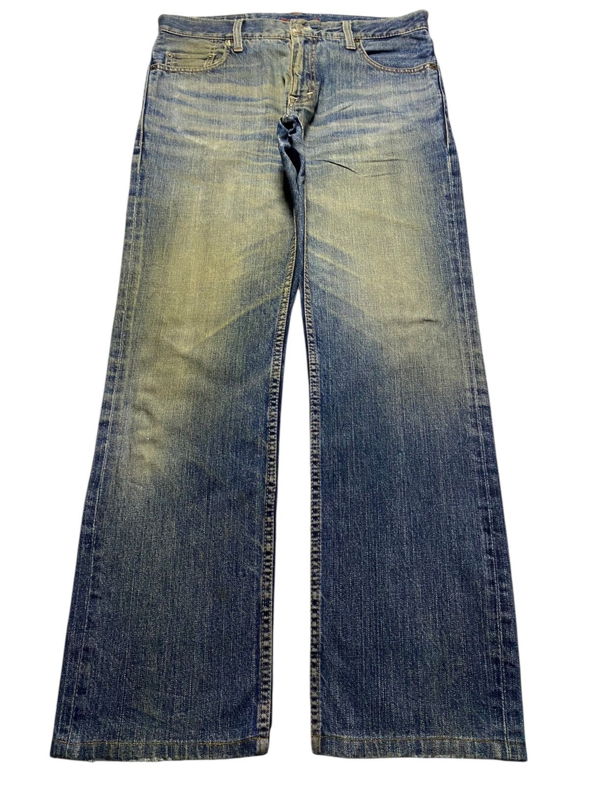 Eddie Bauer Vintage Eddie Bauer Premium Mud Wash Distressed Loose Jeans Size US 32 / EU 48 - 1 Thumbnail