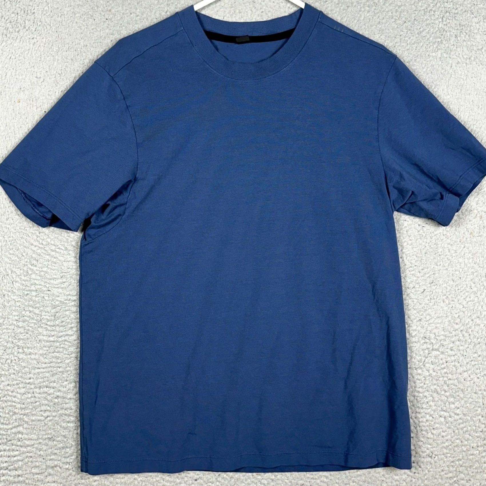 Lululemon Lululemon T-Shirt Mens M Blue Short Sleeve Crewneck Logo Athletic Tee EUC Size US M / EU 48-50 / 2 - 3 Thumbnail