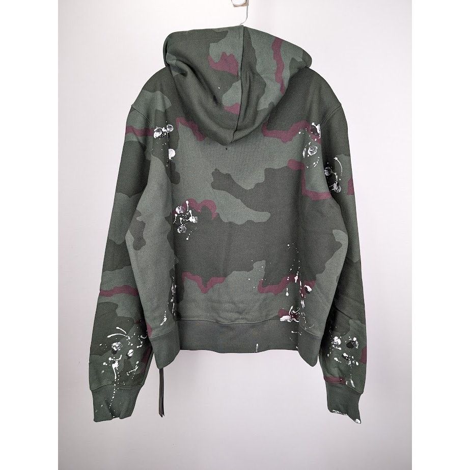 Amiri o1rshd1 Q:3 / Army Logo Hoodie in Camo Size US M / EU 48-50 / 2 - 8 Thumbnail