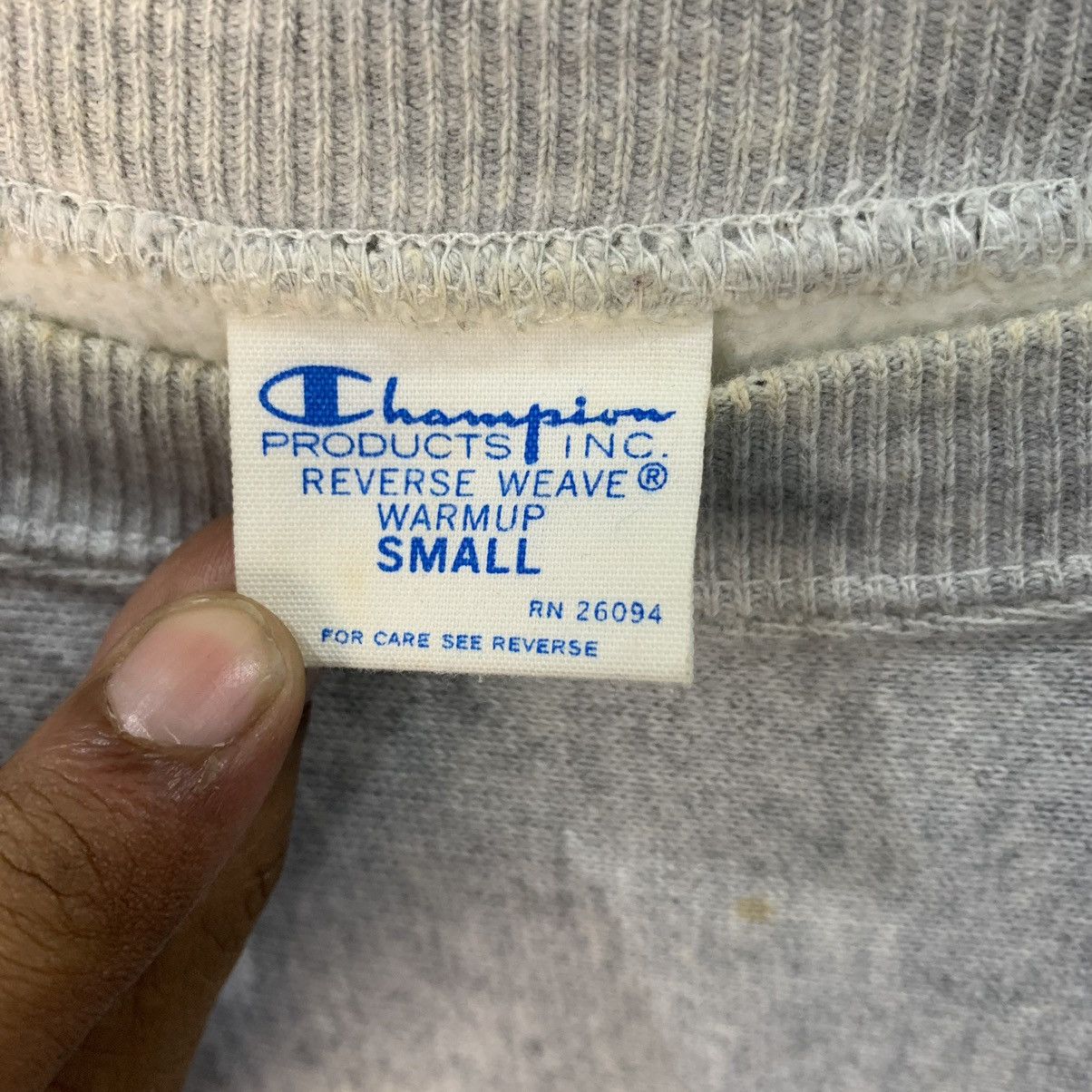 Champion 🔥Rare🔥Vintage 80’s Champion Reverse Weave Sweatshirt Size US S / EU 44-46 / 1 - 5 Thumbnail