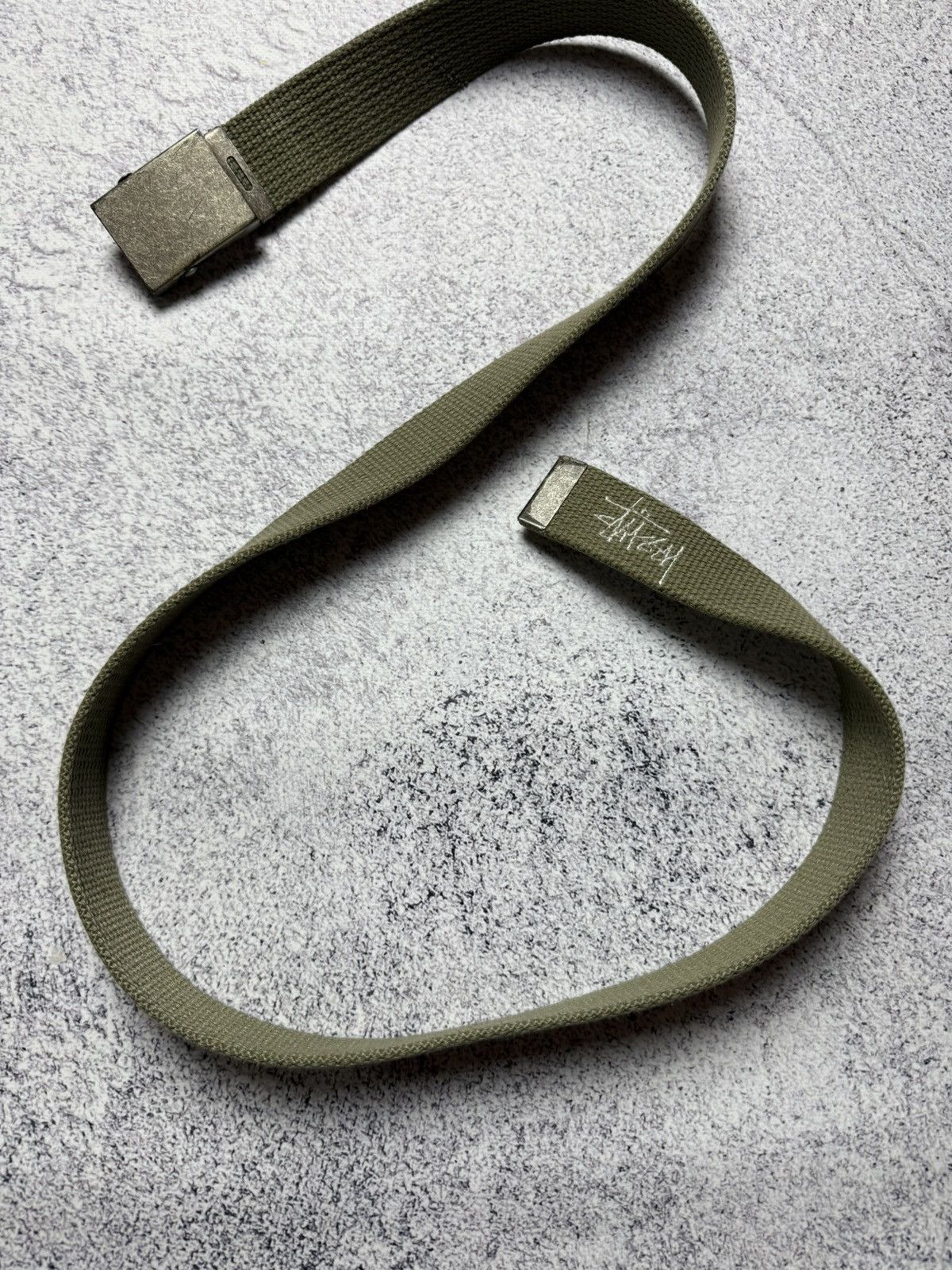 Stussy Vintage Stussy Cotton Belt Logo Y2k Avant Garde Style Rare Size ONE SIZE - 5 Thumbnail