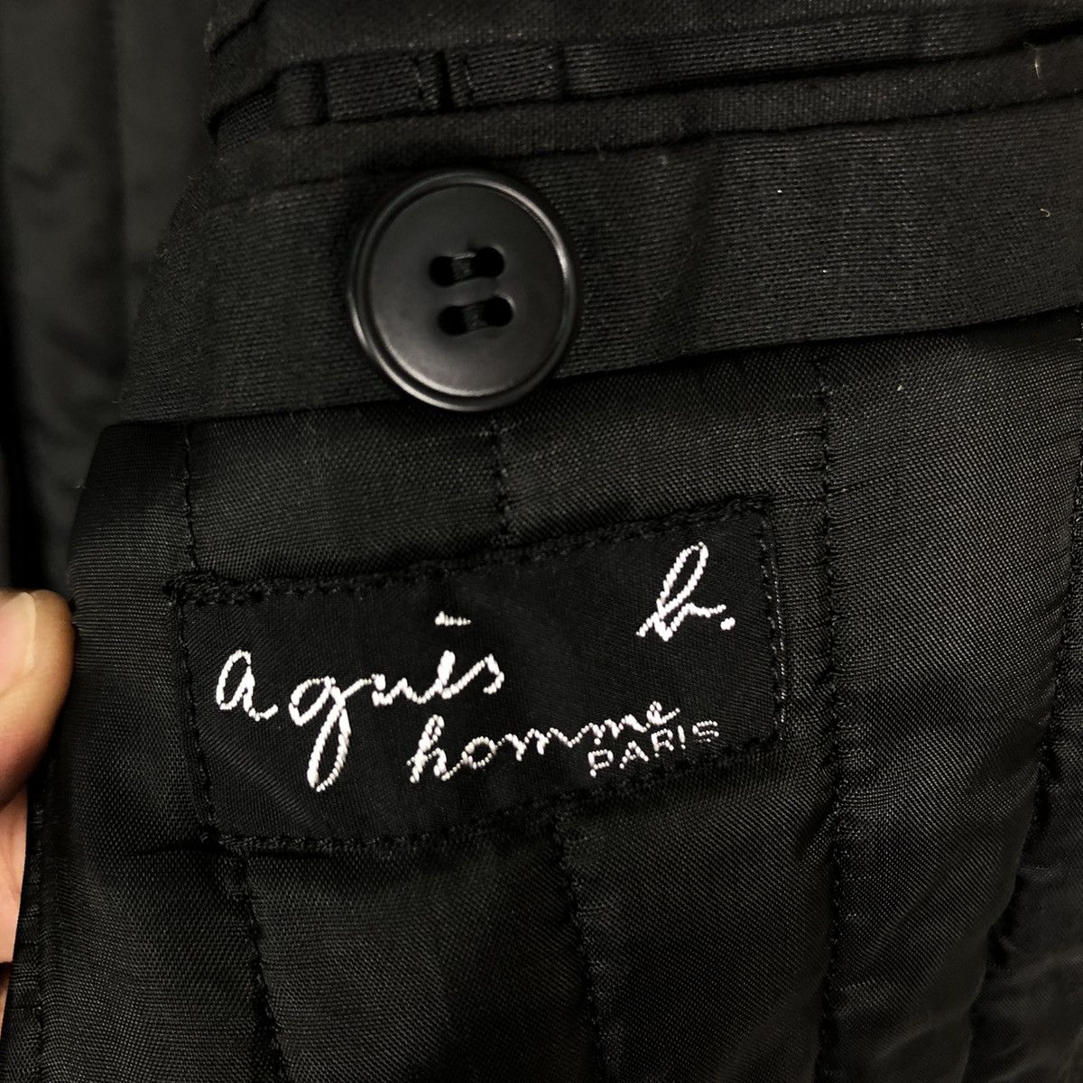 agnes b. 🔥Vintage Chore Work Jacket Agnes B Riri Zipper France Size US L / EU 52-54 / 3 - 19 Thumbnail