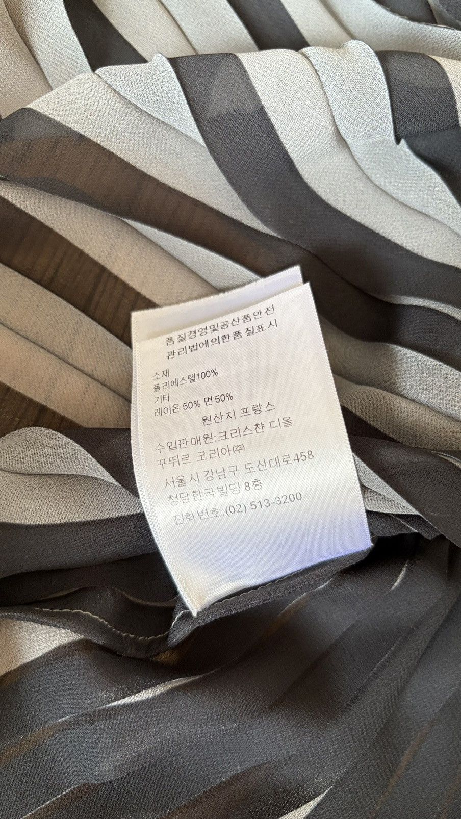 Dior Pleated mini dress Size M / US 6-8 / IT 42-44 - 8 Thumbnail
