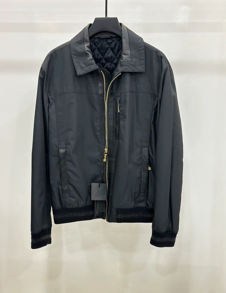Versace Versace Lapel padded jacket Size US L / EU 52-54 / 3 - 1 Thumbnail