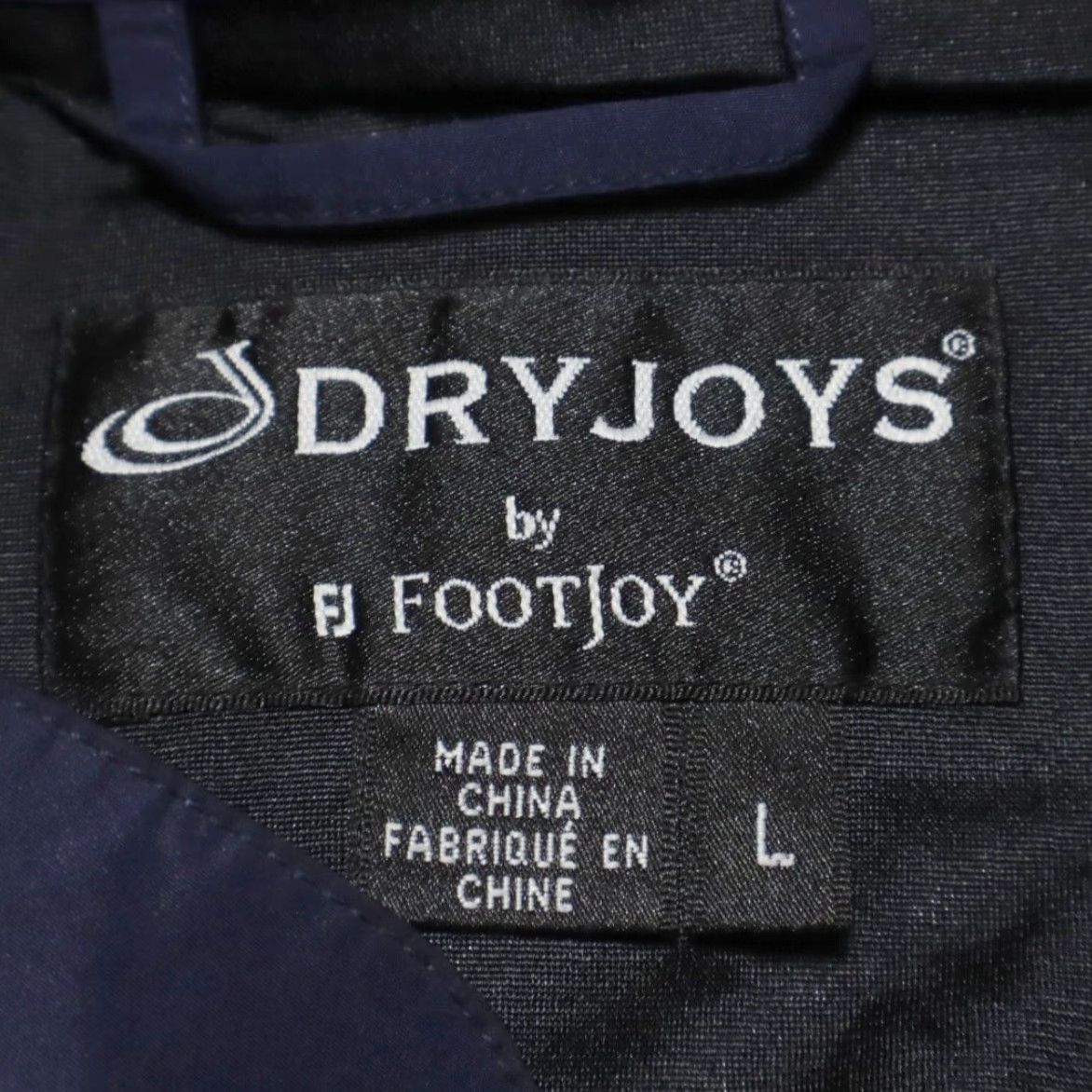 Footjoy Footjoy Dryjoys 1/4 Zip Pullover Windbreaker Navy Blue Men's L Shirt Jacket Mock Long Sleeve Size US L / EU 52-54 / 3 - 5 Thumbnail