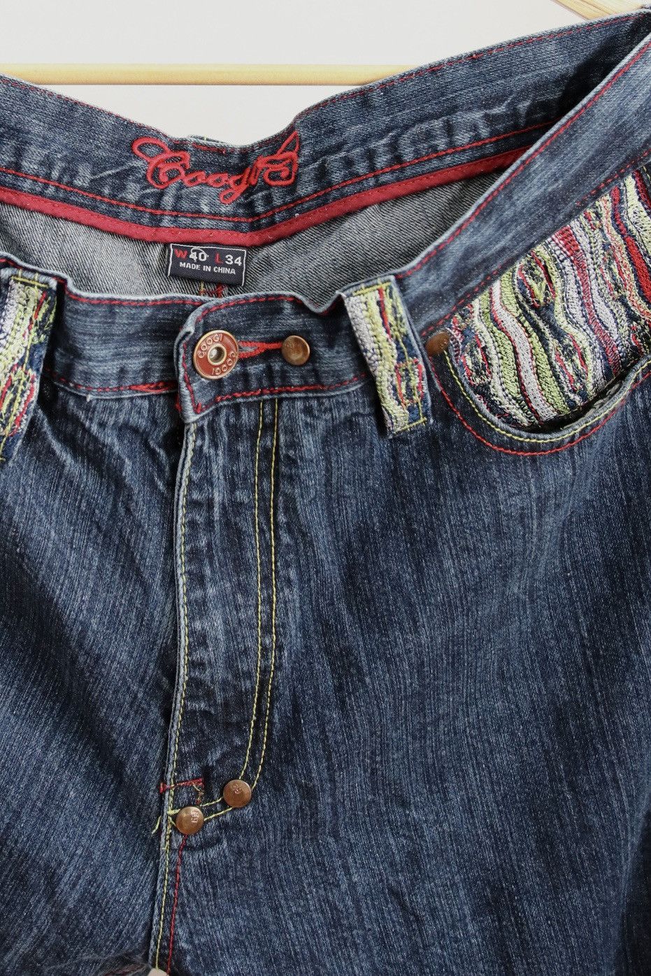Coogi Vintage Coogi jeans signature embroidered details Size US 40 / EU 56 - 6 Thumbnail