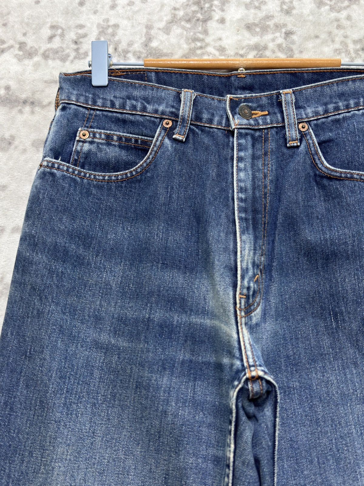 Levi's Vintage Levi’s 854 Orange Tab High Waist Mom Fit Denim Jeans Size US 28 / EU 44 - 4 Thumbnail
