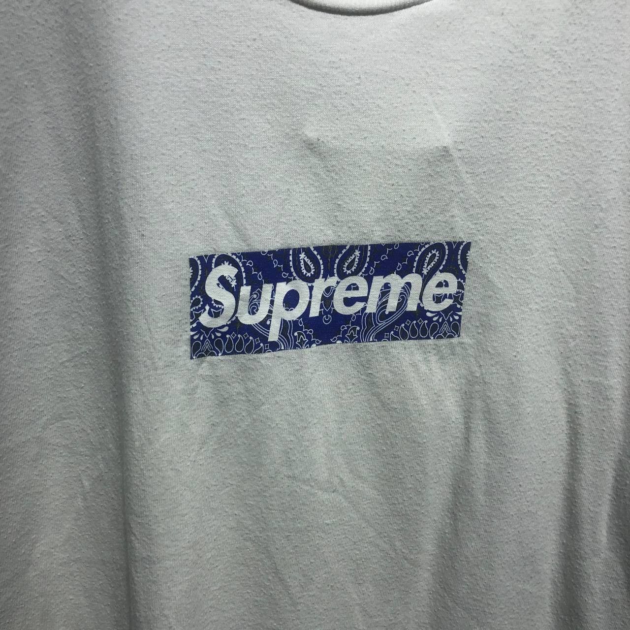 Supreme Supreme Bandana Box logo tee Size US M / EU 48-50 / 2 - 2 Thumbnail