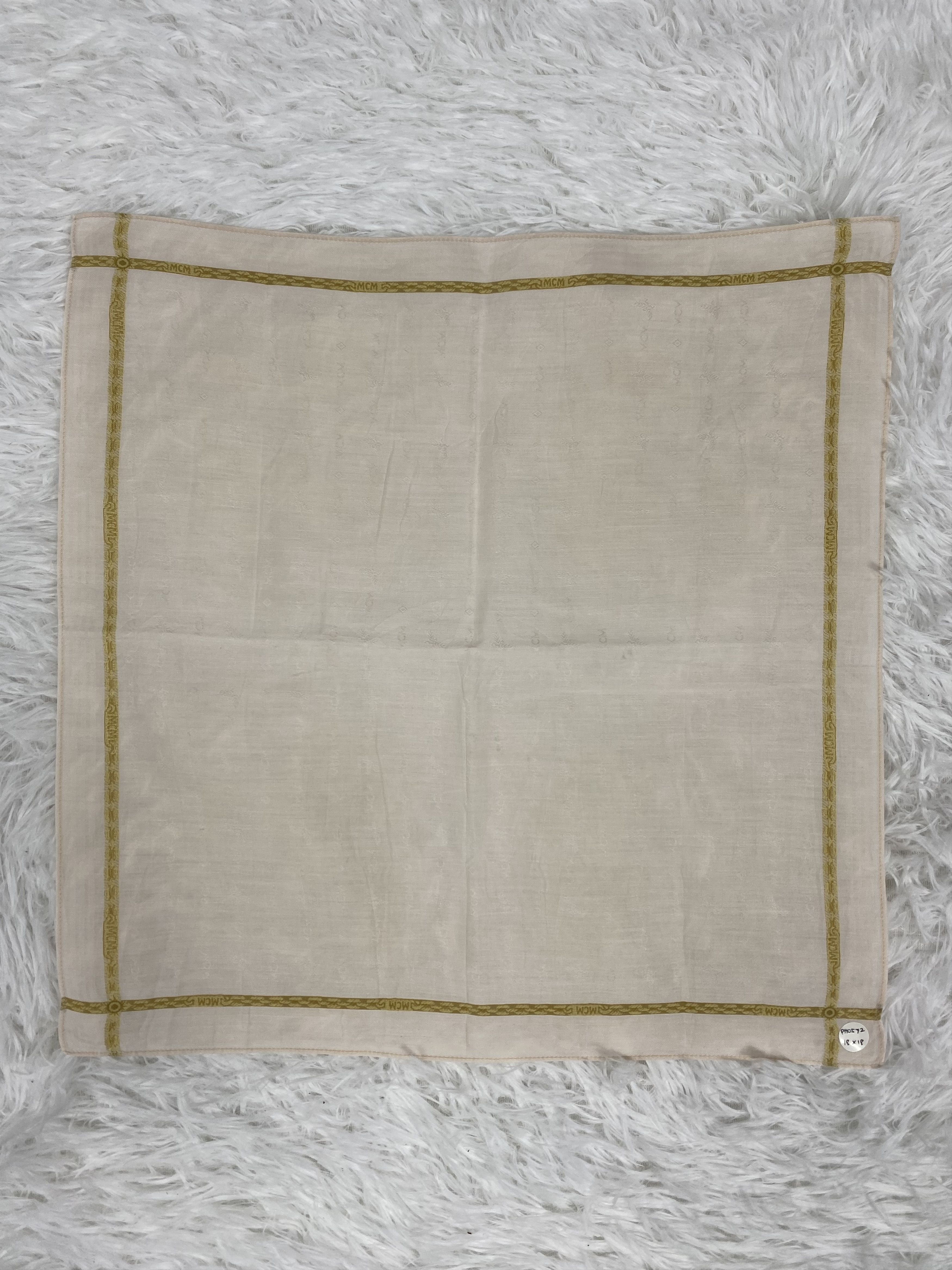 MCM Vintage MCM Handkerchief Neckerchief PH0572 Size ONE SIZE - 3 Thumbnail