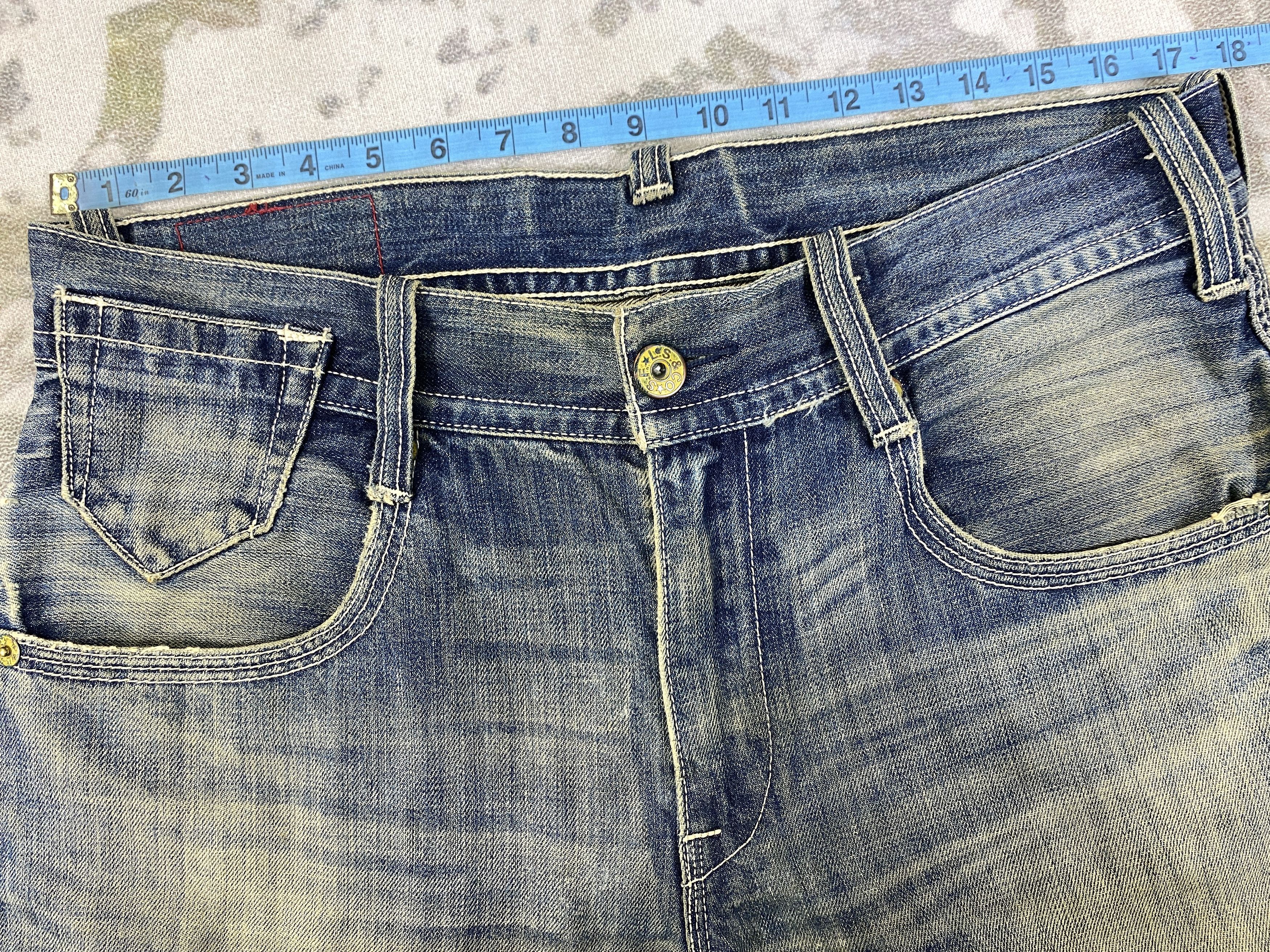 Levi's Dirty Blue Vintage Levi's 504 Jeans 35x28.5 Denim -SJ152 Size US 35 - 5 Thumbnail