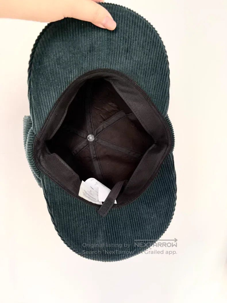 Vivienne Westwood Vivienne Westwood Saturn Double Brim Baseball Cap Detectiv Size ONE SIZE - 6 Thumbnail