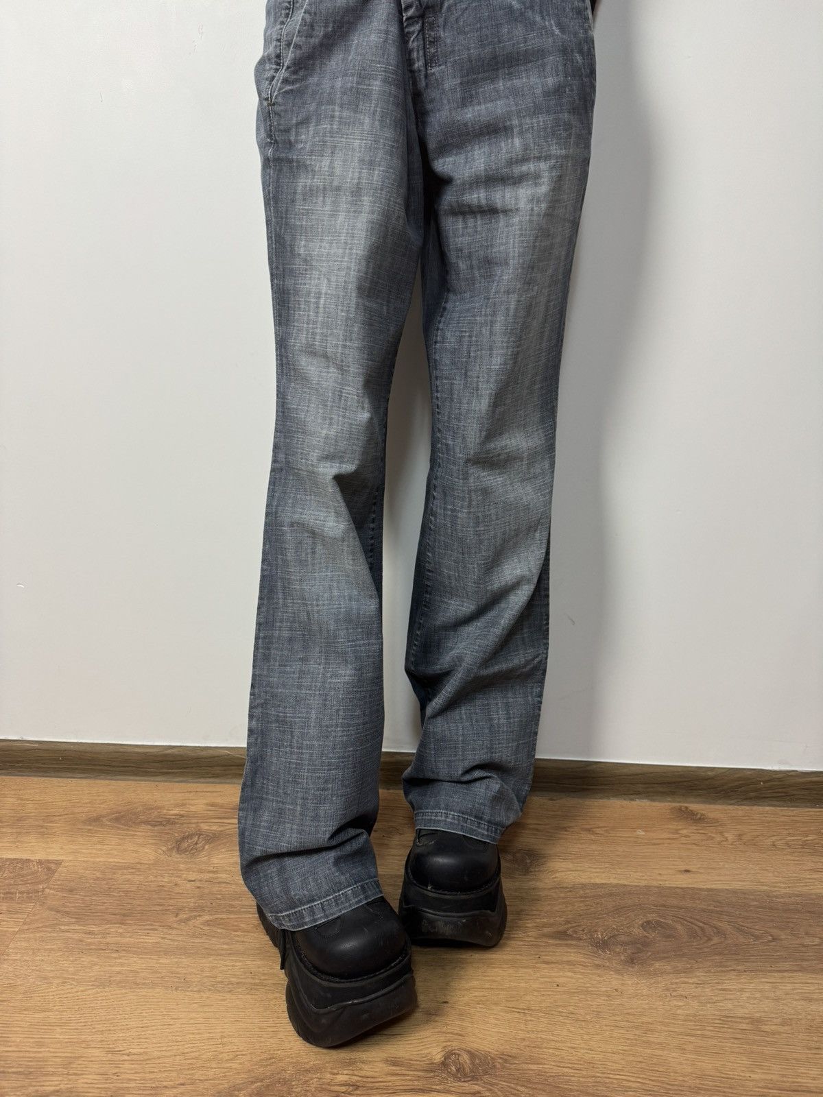Diesel Diesel Flared Bootcut Jeans Medico Y2K Archive Style Size 30" / US 8 / IT 44 - 4 Thumbnail