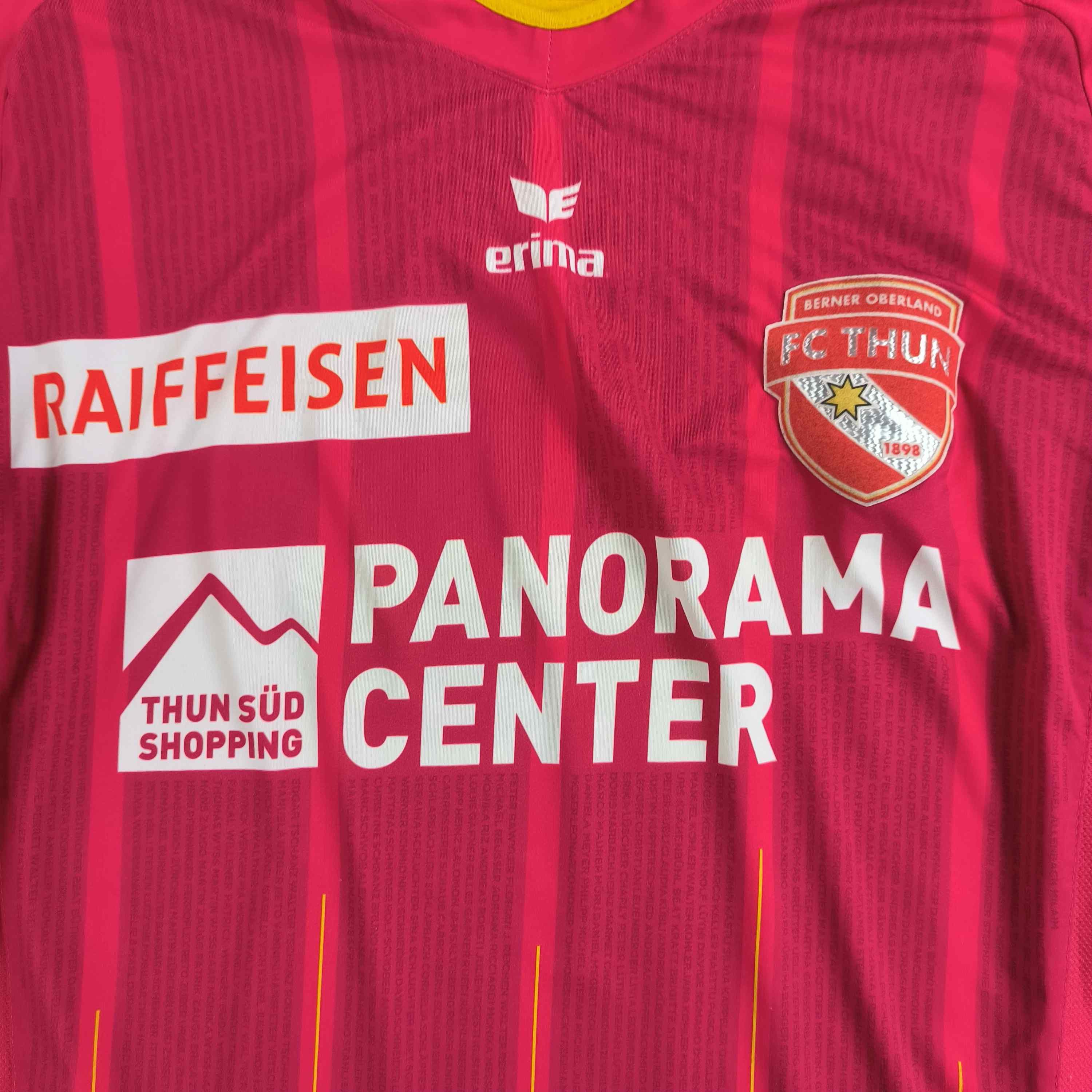 Erima SIGNED FC Thun 2012-13 Erima home Lüthi football jersey XS Size US XS / EU 42 / 0 - 3 Thumbnail