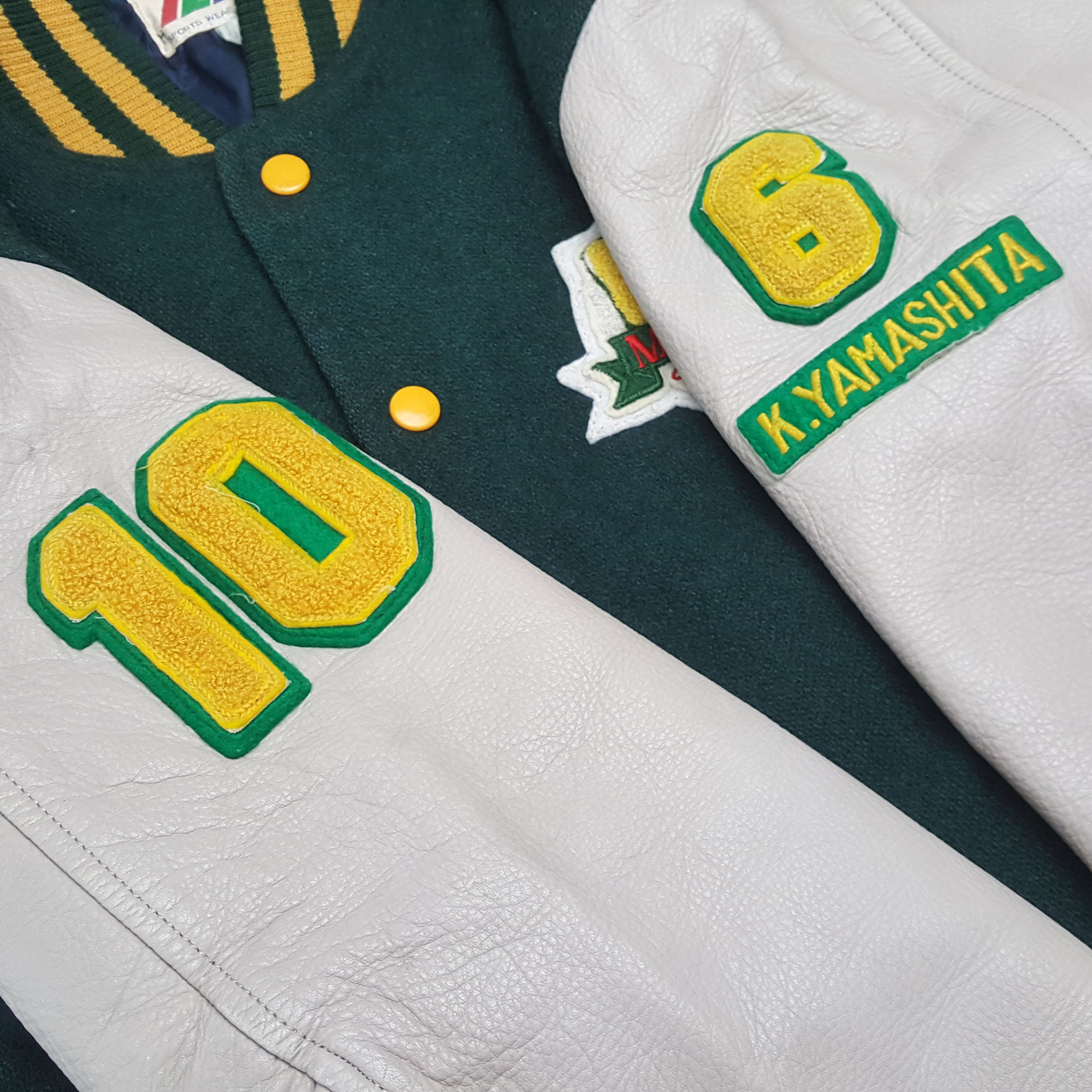 Vintage Football Club MILKY WAY Varsity Jacket C291N23 Size US M / EU 48-50 / 2 - 8 Thumbnail