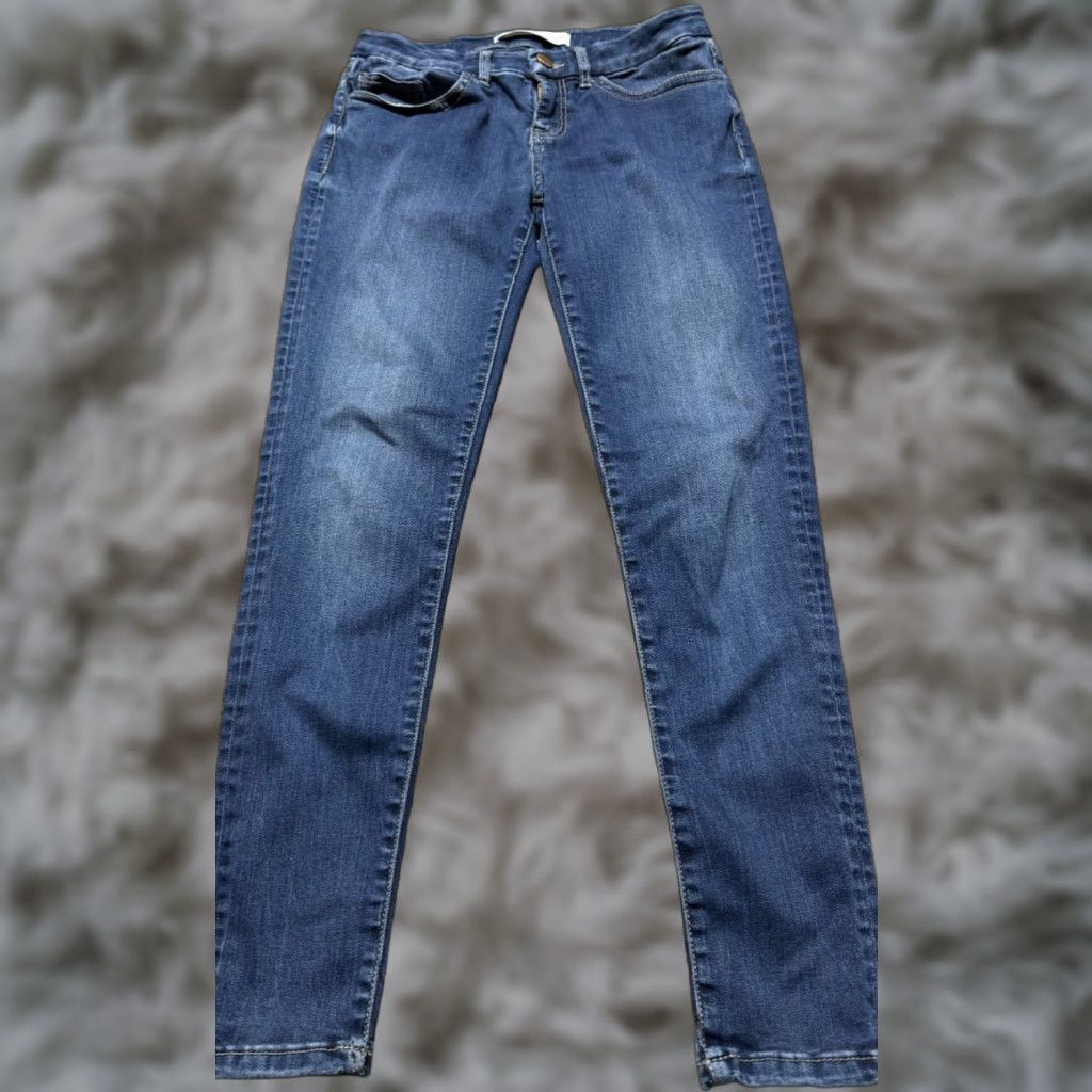 Vintage VINTAGE Buckle BKE Buckle Stella Women's Jeans Size 28Blue Denim Low Rise Ankle Skinny Slim, 5-Pocket, Stretch, Regular, Blue, Women, Jeans Size 28" / US 6 / IT 42 - 1 Thumbnail