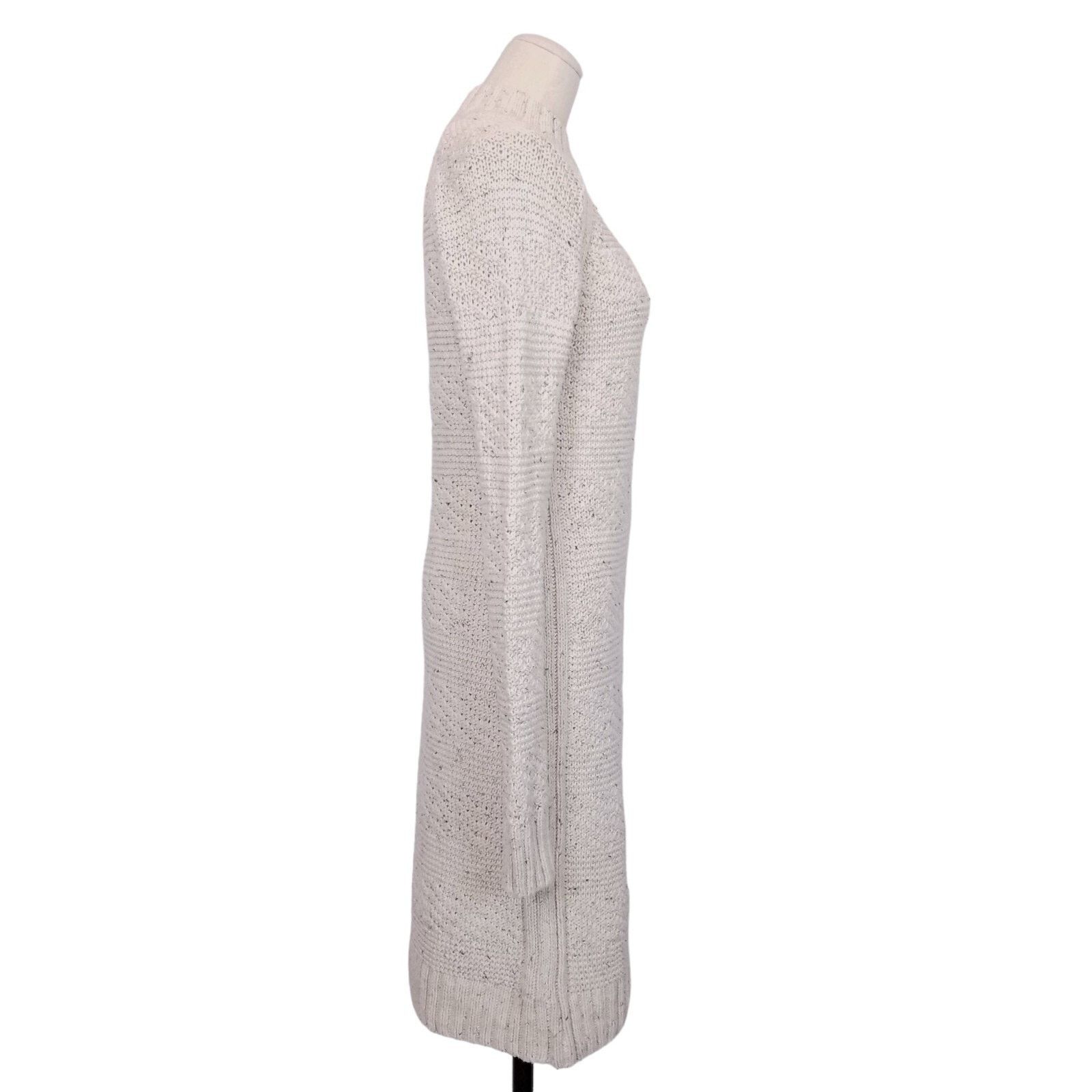Prana Prana Nemma Long-Sleeve Sweater Dress Natural Sz Small Size S / US 4 / IT 40 - 6 Thumbnail