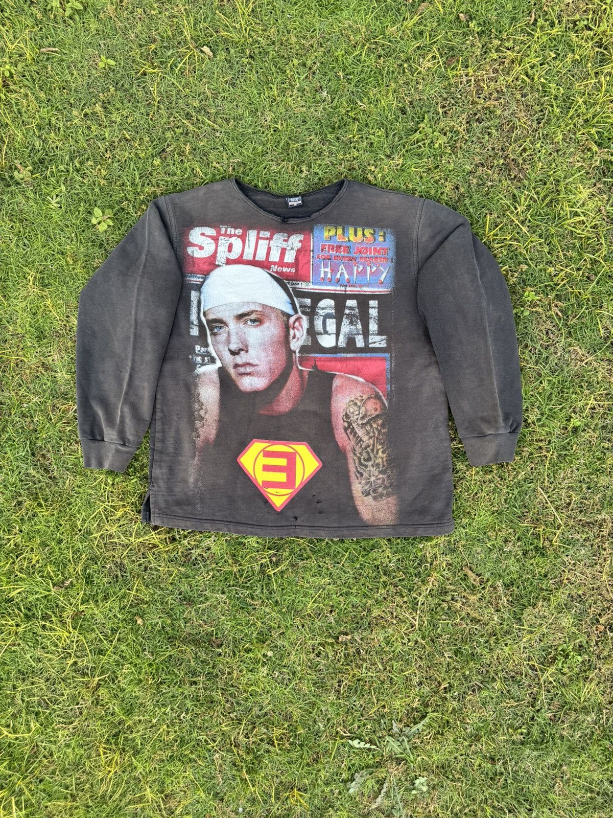 Vintage Vintage Eminem Y2K Rap Tour Tee Hip Hop Sweatshirt 90s Size US L / EU 52-54 / 3 - 1 Thumbnail
