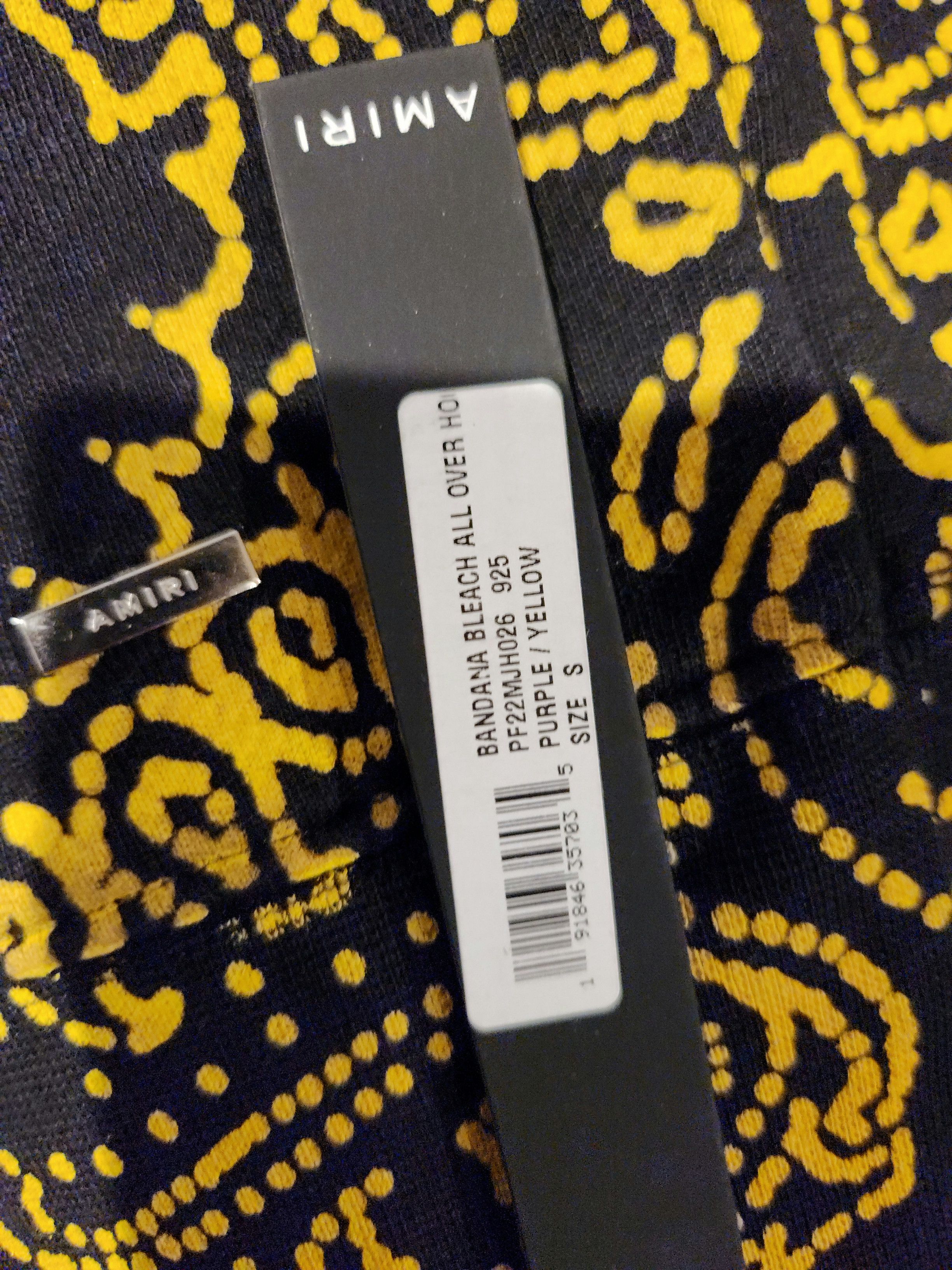 Amiri Amiri bandana hoodie Size US S / EU 44-46 / 1 - 10 Thumbnail