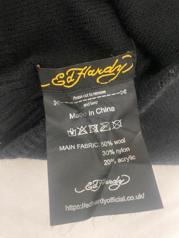 Ed Hardy Ed Hardy Skull Beanie Size ONE SIZE - 3 Thumbnail