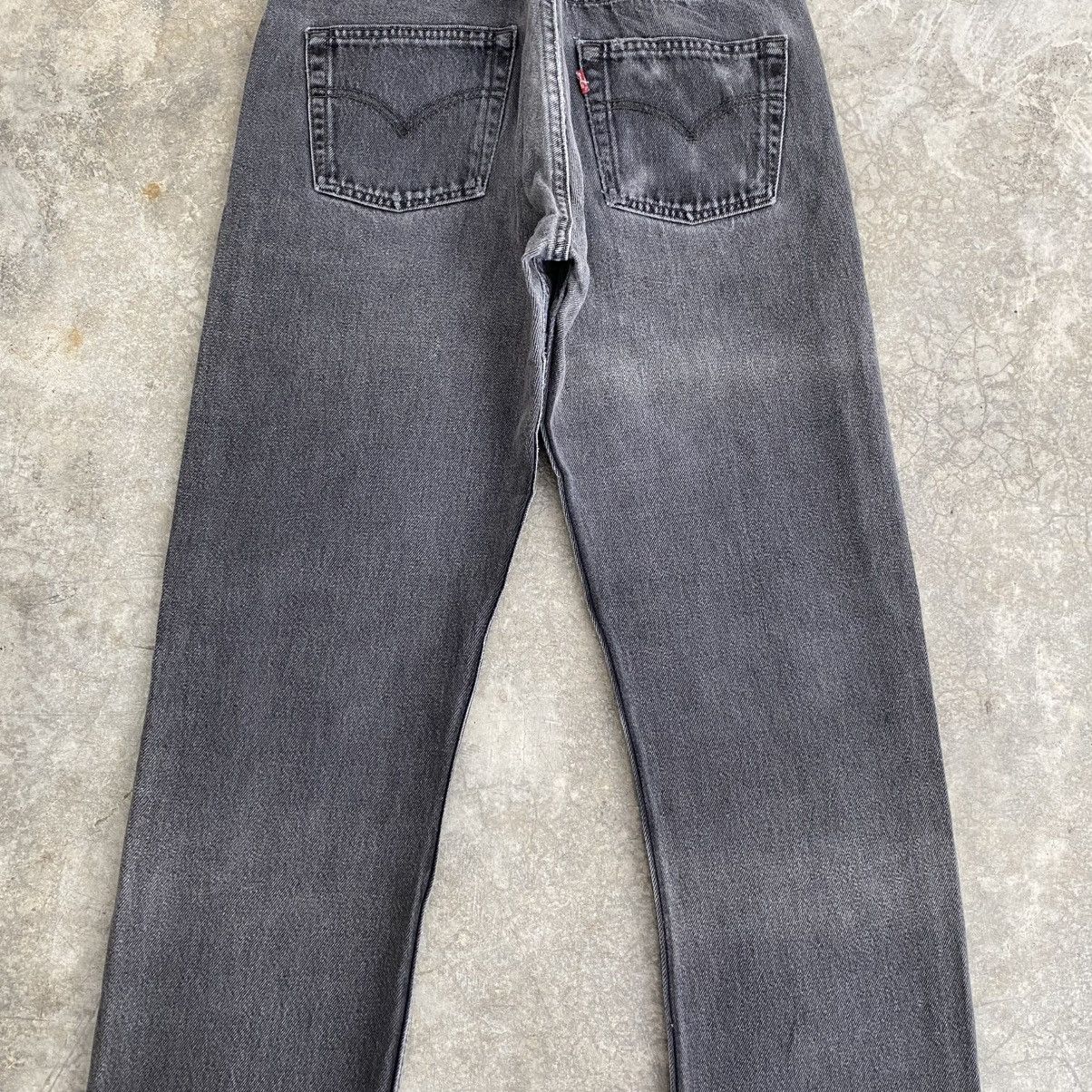 Levi's Vintage Late 90’s Levis 501 Faded Black Denim Jeans Size US 29 - 12 Thumbnail