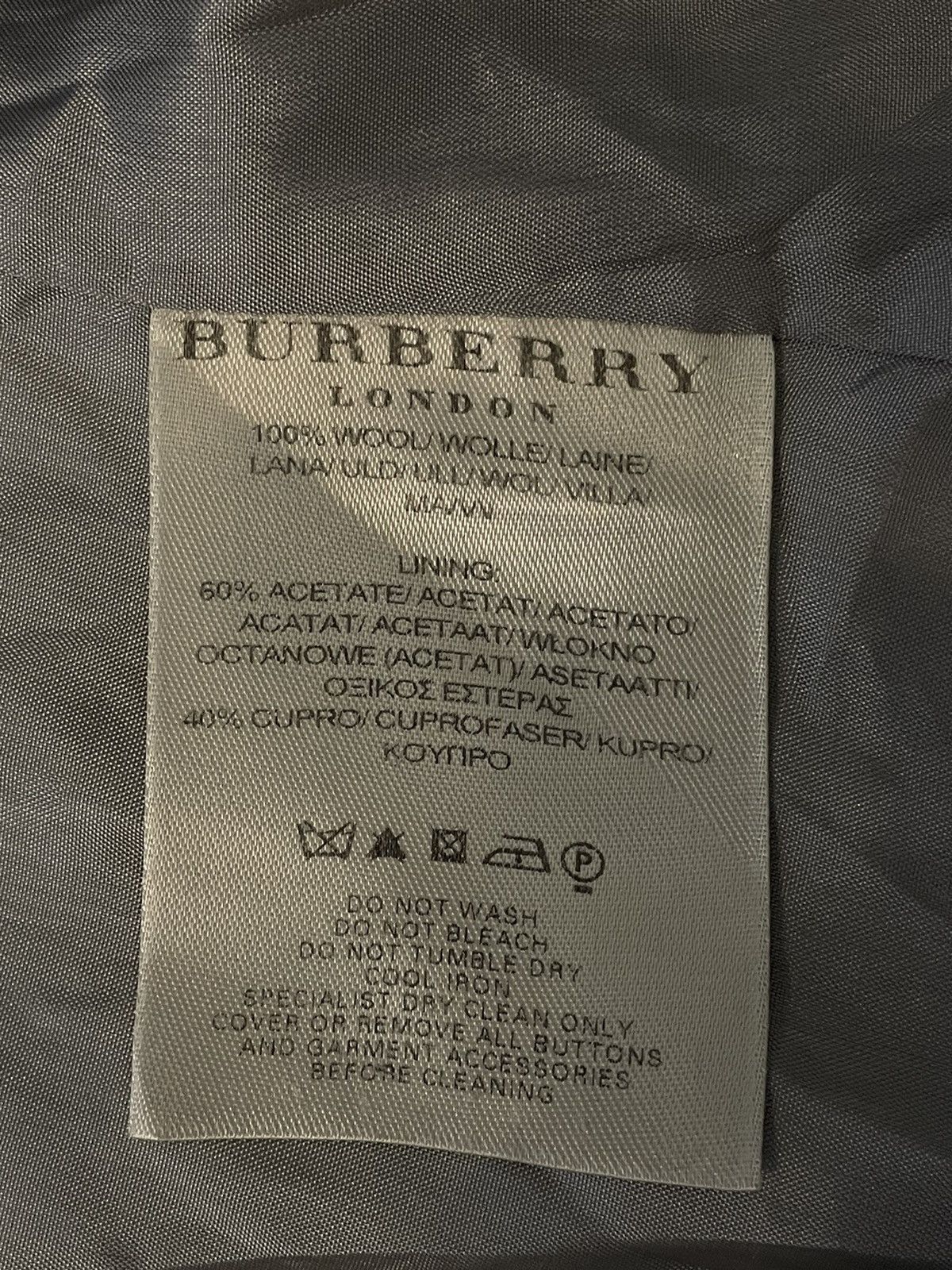 Burberry Burberry Wool jacket Size M / US 6-8 / IT 42-44 - 11 Thumbnail