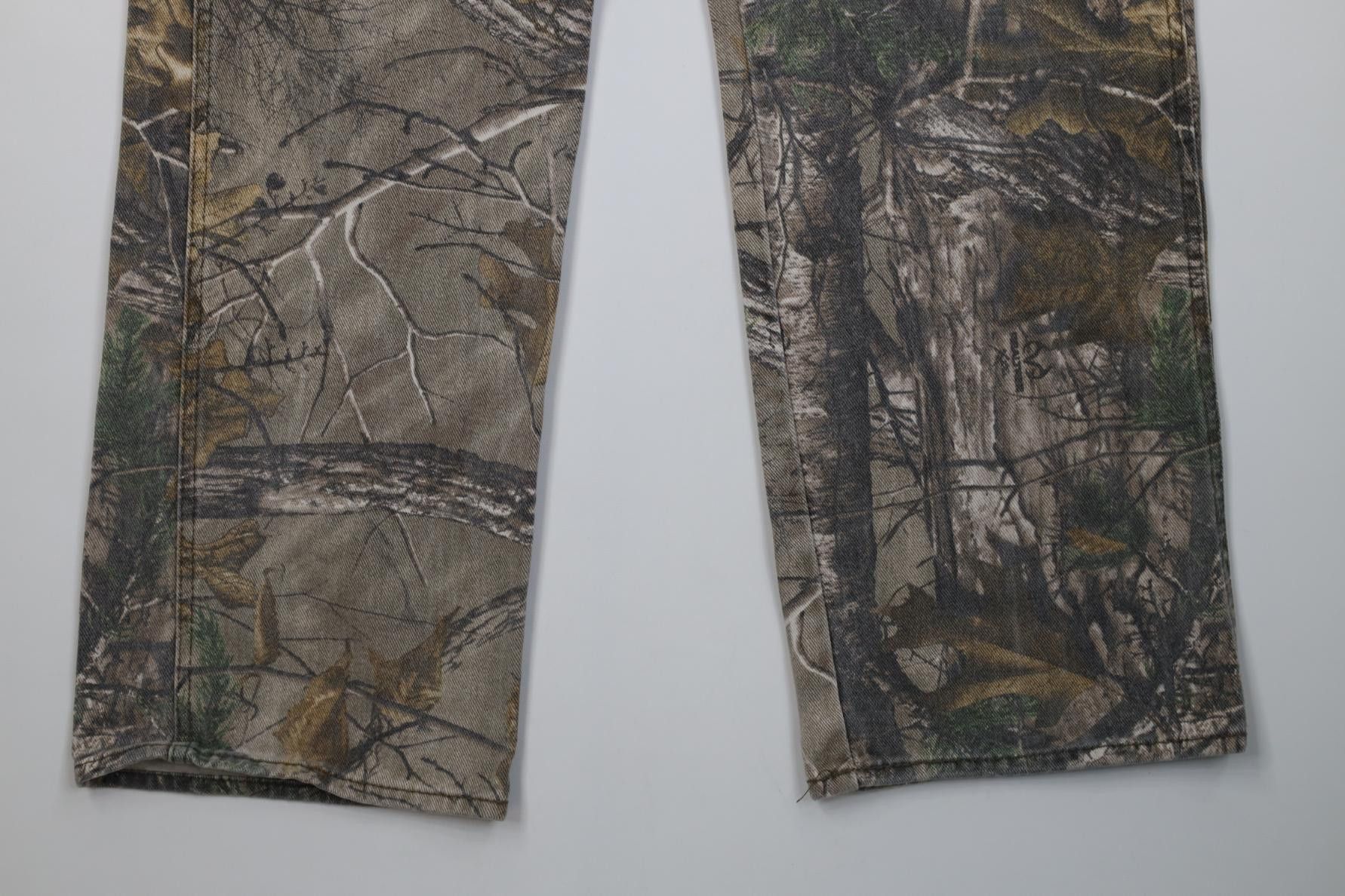 Vintage Vintage Y2K Streetwear Camouflage Wide Leg Denim Jeans Size US 34 / EU 50 - 4 Thumbnail