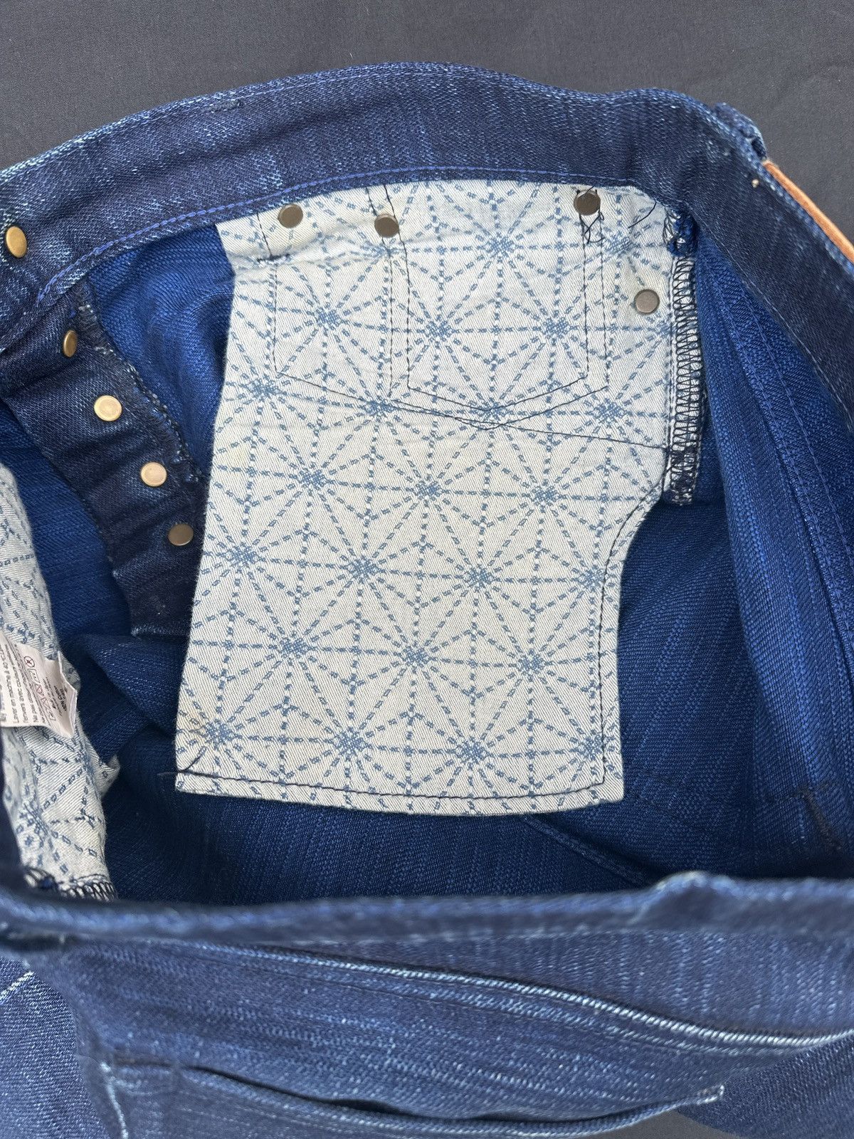 Japan Blue High tapered Sapphire slub pure blue japan x okyama denim Size US 32 / EU 48 - 10 Thumbnail