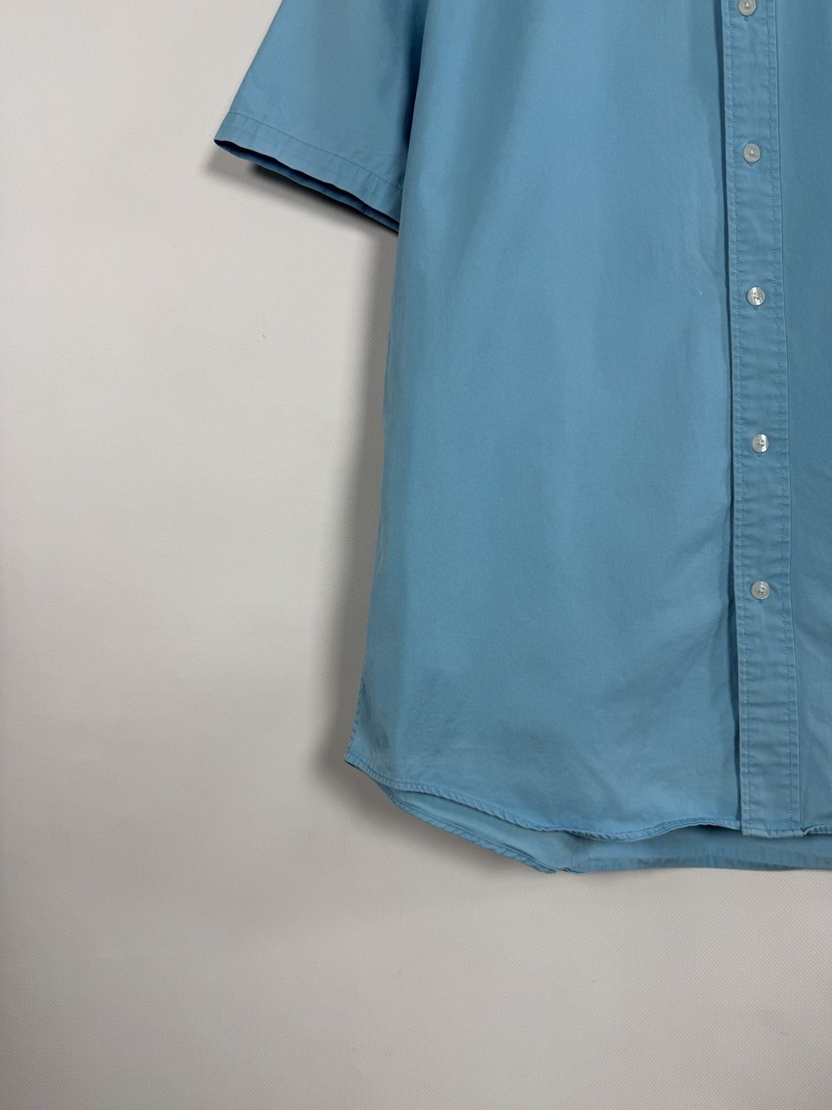 Yves Saint Laurent Vintage Yves Saint Laurent Vintage Short Sleeve Shirt Size L Size US L / EU 52-54 / 3 - 4 Thumbnail