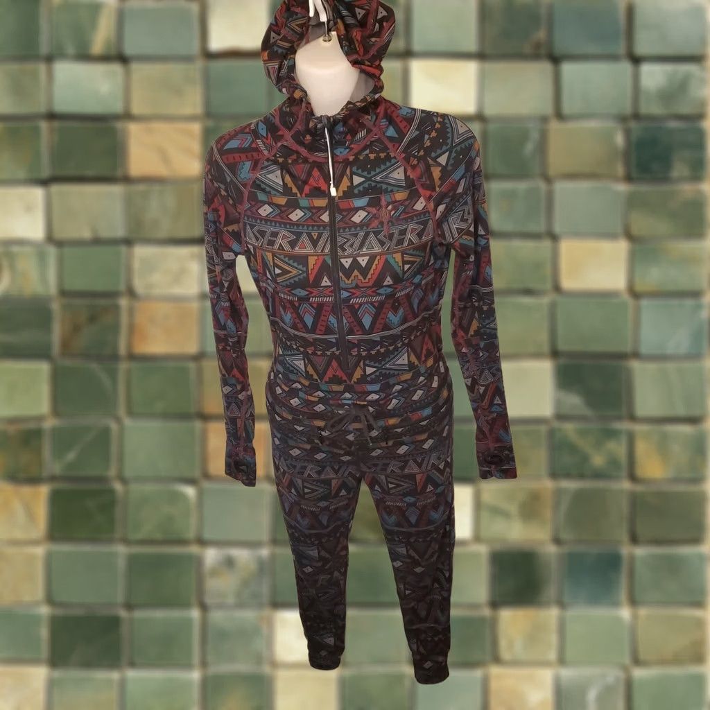 Airblaster Airblaster Womens One Piece Ninja Suit XS Aztec Tribal Print Snowboard Ski Size XXS / US 00 / IT 34 - 1 Thumbnail