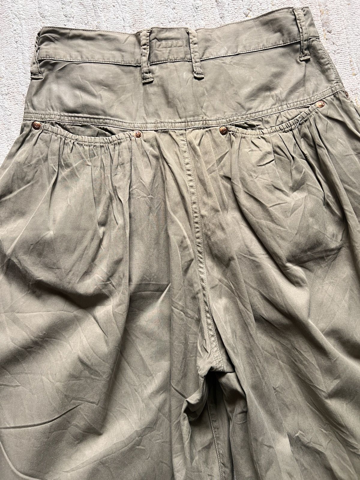Kapital Kapital Wide Fit Baggy Cotton Pants Size US 29 - 13 Thumbnail