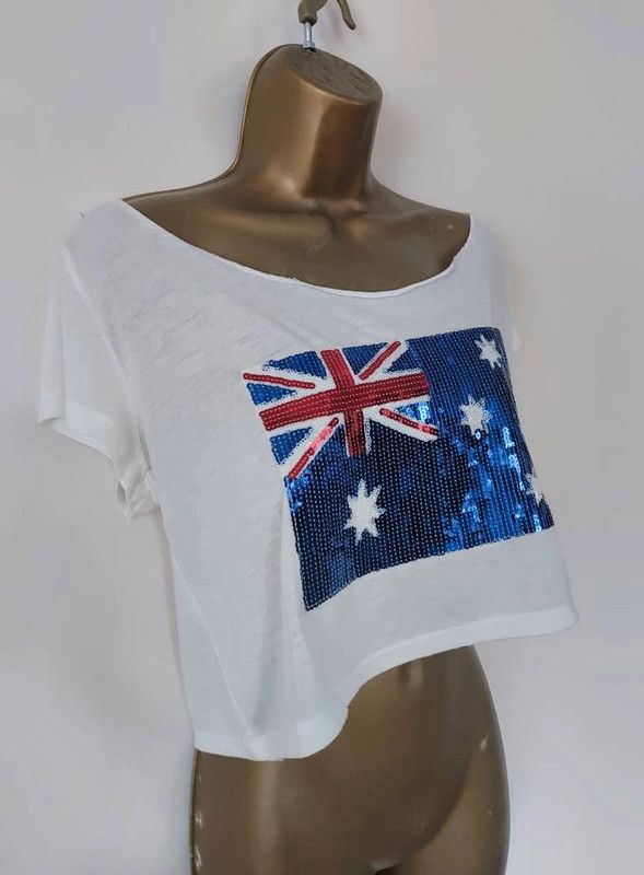 Vintage Ally vintage style crop top S Size S / US 4 / IT 40 - 2 Thumbnail