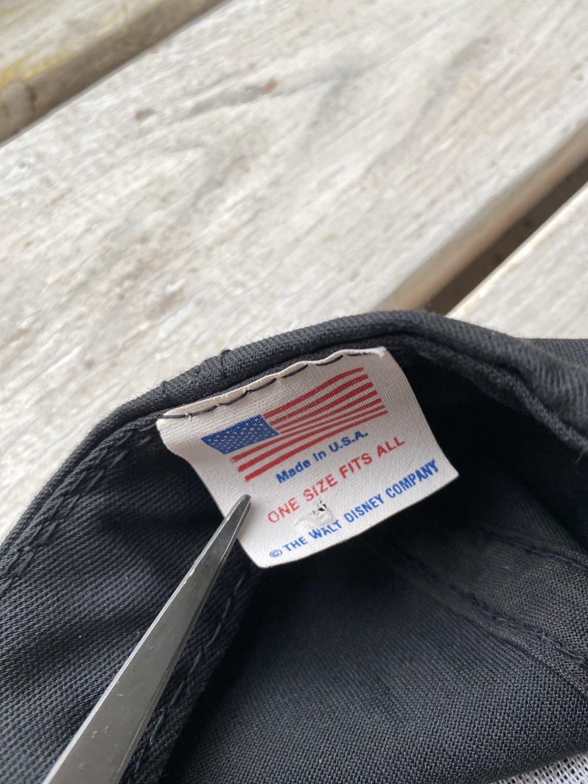 Japanese Brand × Vintage Vintage 90s Y2K Made in USA Flag Cap Hat Size ONE SIZE - 7 Thumbnail
