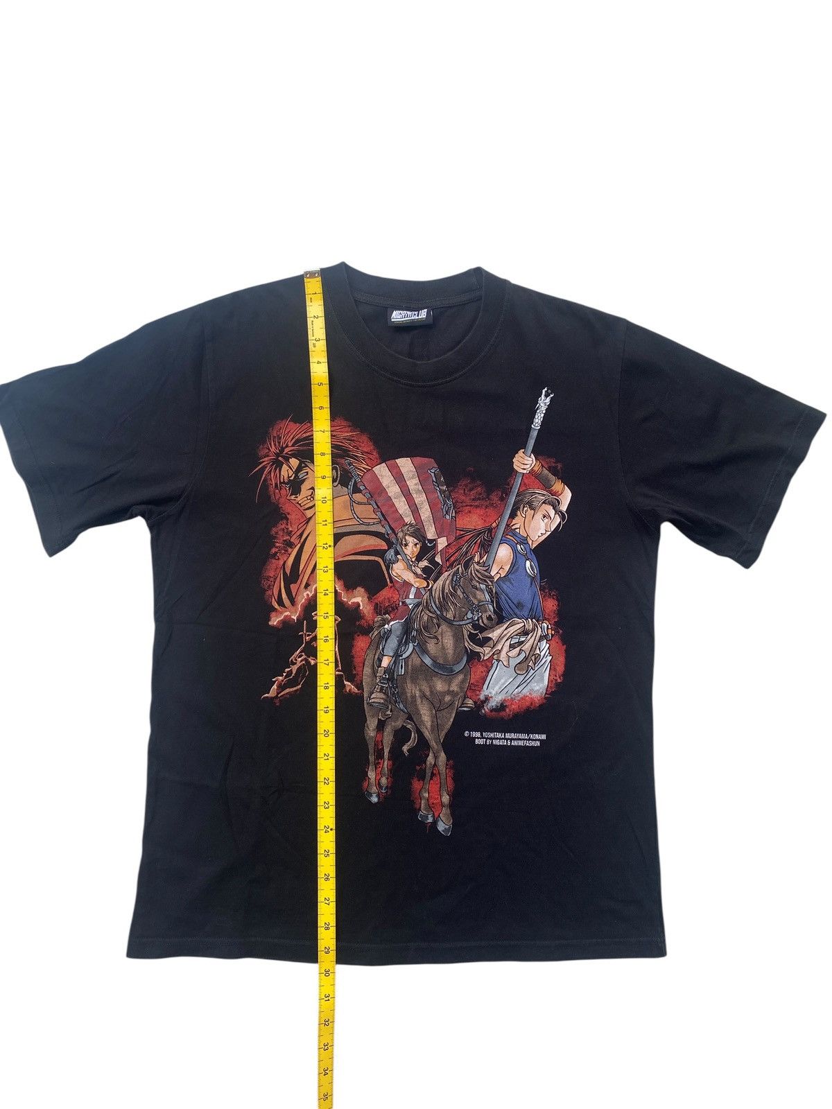Playstation Rare Suikoden II Game Graphic Tee Konami Playstation Black Size US L / EU 52-54 / 3 - 8 Thumbnail