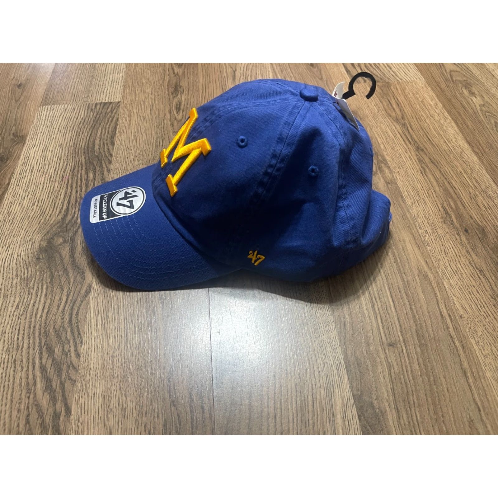 Vintage ’47 Baseball Cap Adjustable One Size Mens Blue Yellow Michigan Cooperstown Collection Cap Size ONE SIZE - 3 Thumbnail