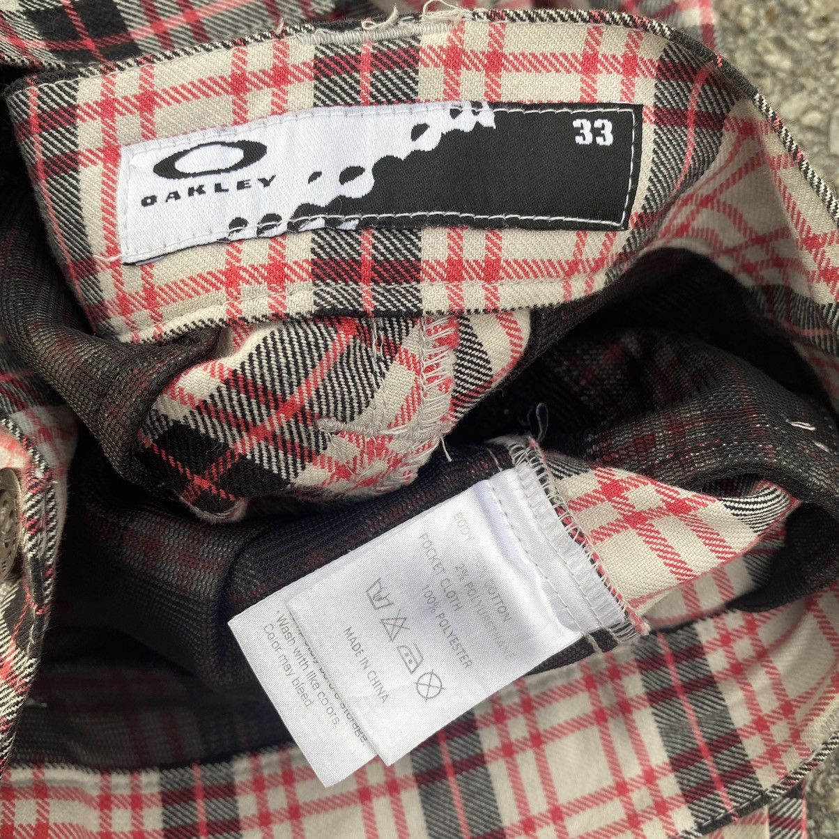 Oakley BlackPink Checkered Flare Size US 33 - 10 Thumbnail