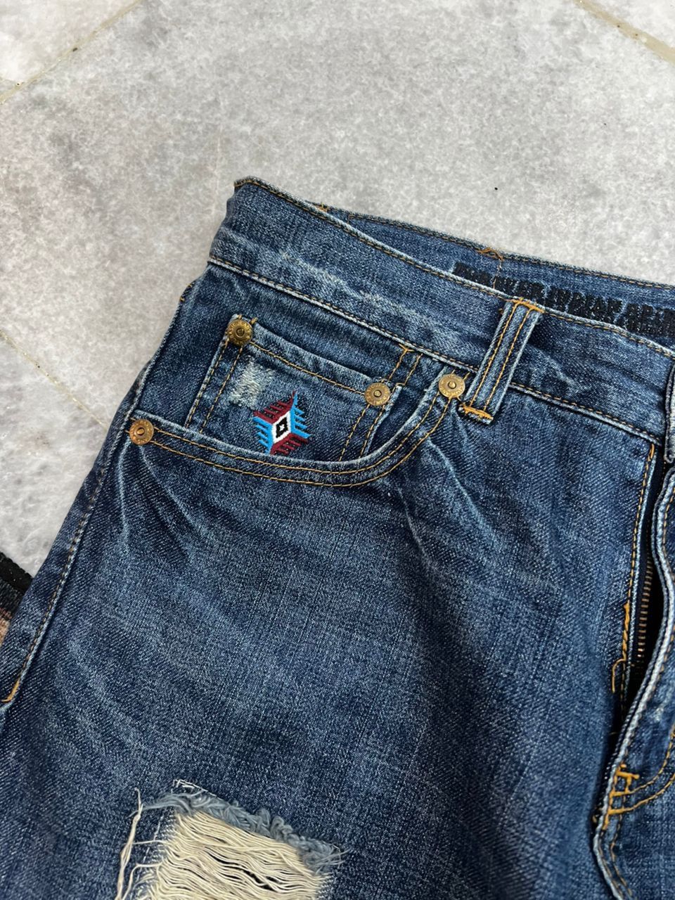 ARIZONA FREEDOM Arizona Freedom Geronimo Denim Jeans Size US 35 - 2 Thumbnail