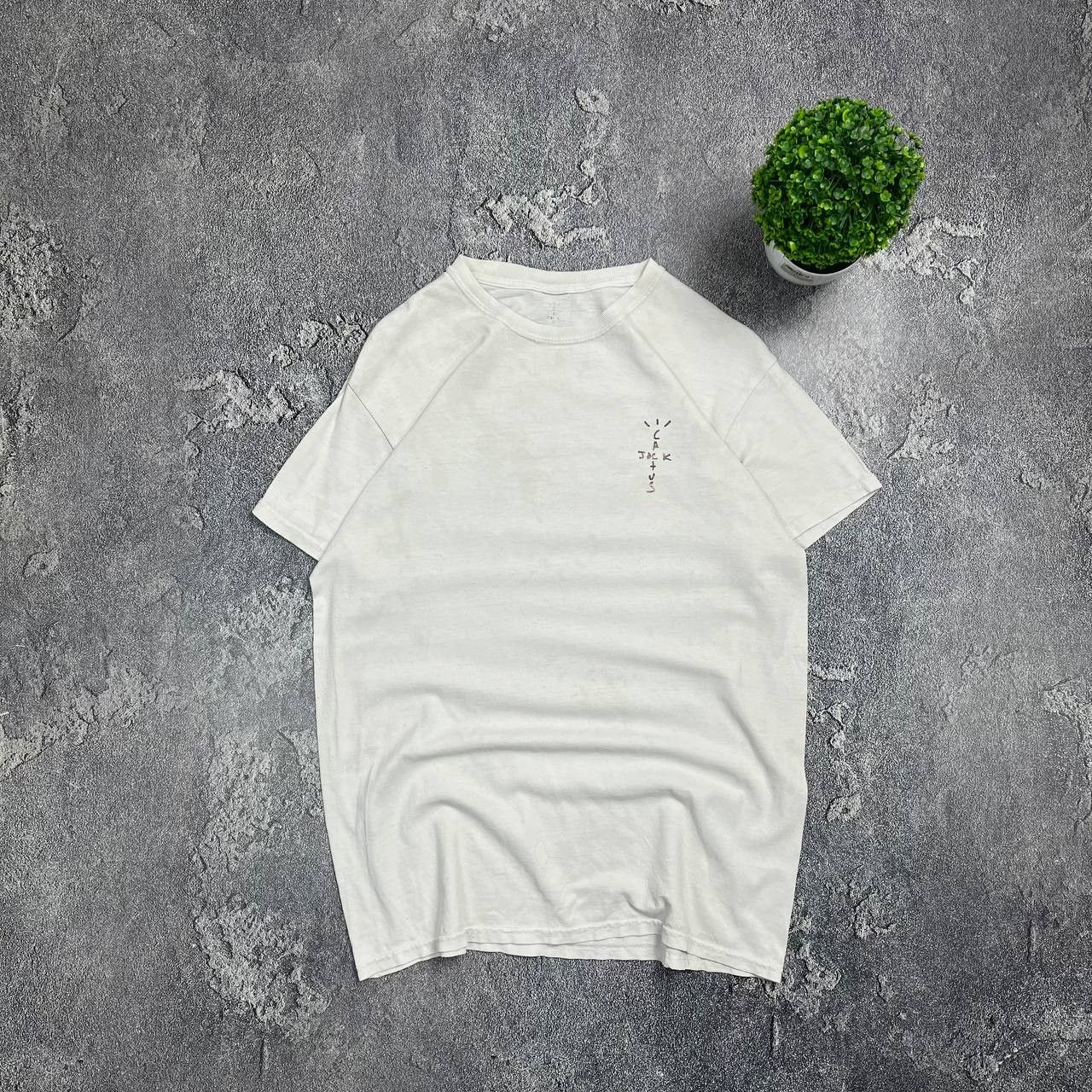 Travis Scott Vintage White Travis Scott Cactus Jack T-Shirt Size M Size US M / EU 48-50 / 2 - 1 Thumbnail