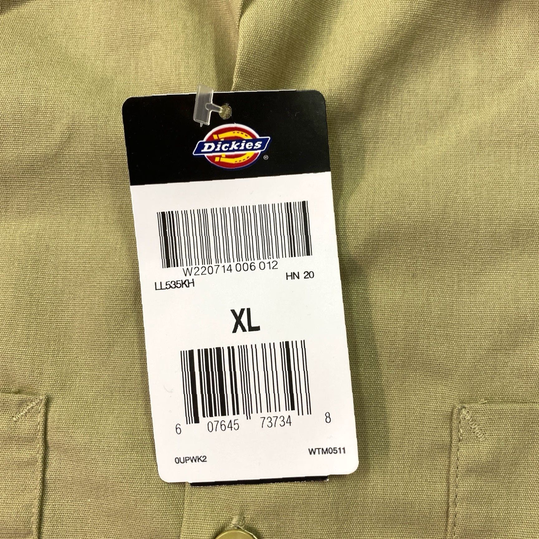 Dickies Dickies Men’s Long Sleeve Button-Up Work Shirt XL Brown NWT Casual, Twill, Cotton-Poly, Regular Fit, Button-Down, Pockets, All Seasons, Vintage No Size US XL / EU 56 / 4 - 4 Thumbnail