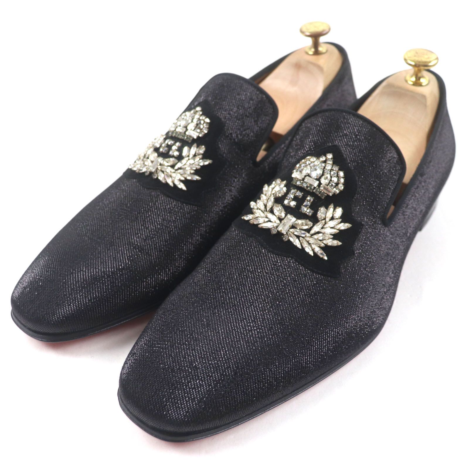Christian Louboutin Christian Louboutin Dande Lion Canvas Slip-on Canvas Shoes