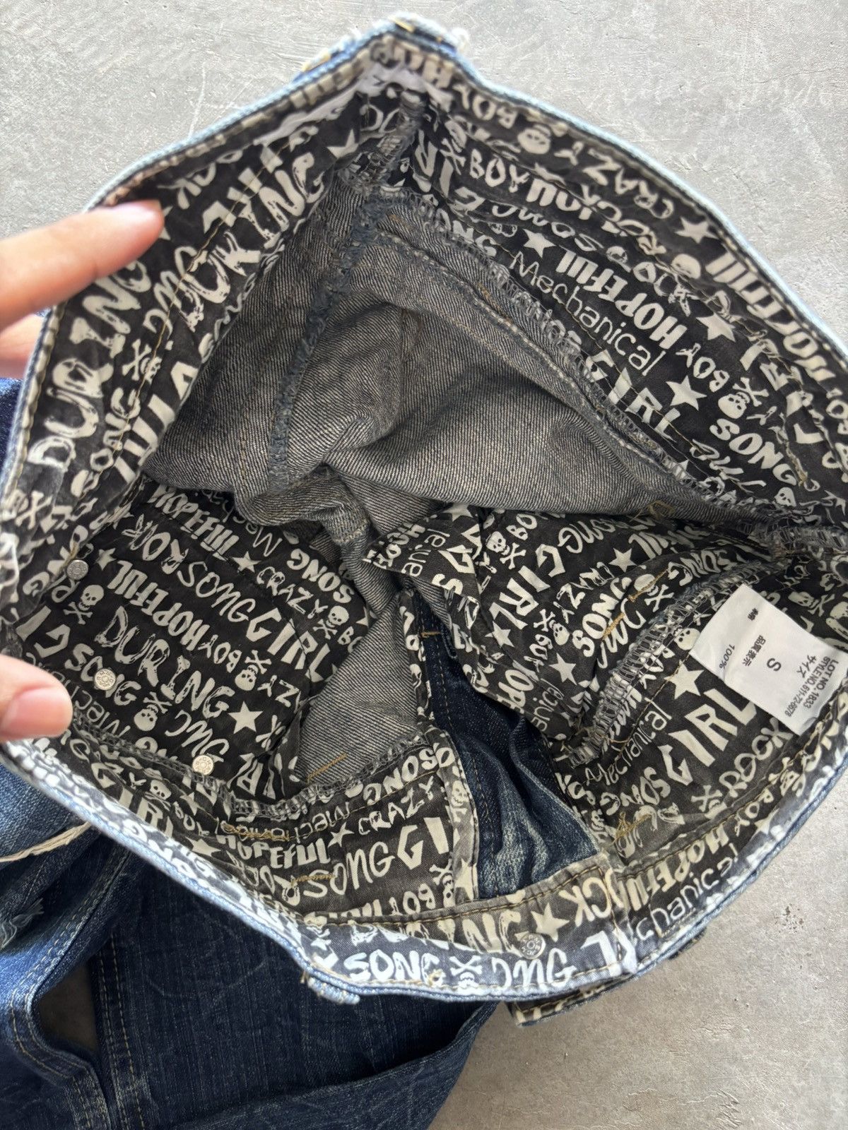 PPFM Distressed double waist C.O.L.Z.A japanese punk goth style Size US 30 / EU 46 - 8 Thumbnail
