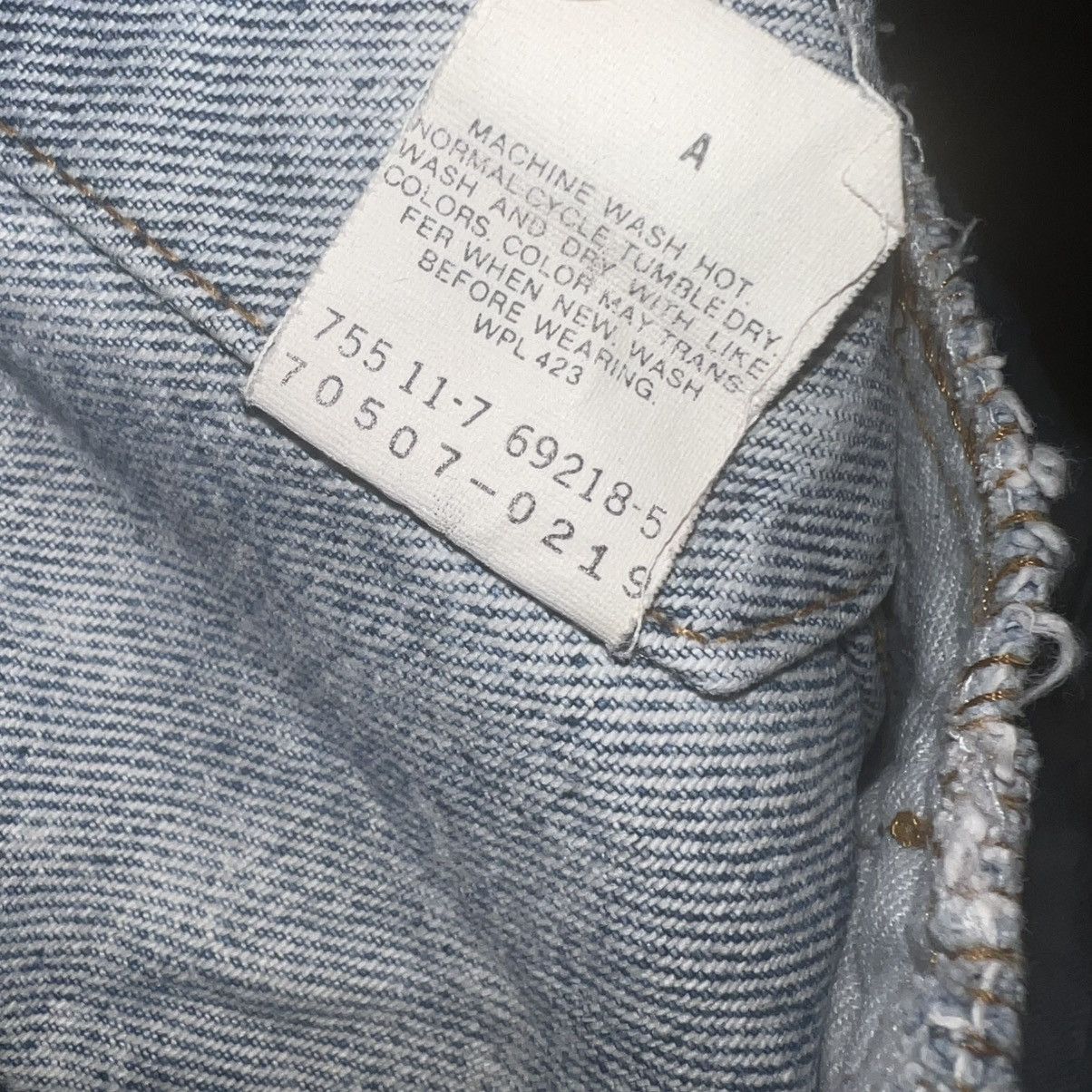 Levi's VINTAGE 70s LEVI’S TRUCKER JACKET DENIM USA MADE ACID WASH Size US M / EU 48-50 / 2 - 17 Thumbnail