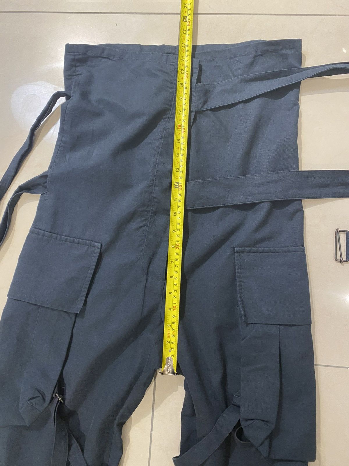 Ann Demeulemeester Ann Demeulemeester Bondage Strap Cargo Pants Size US 36 / EU 52 - 14 Thumbnail