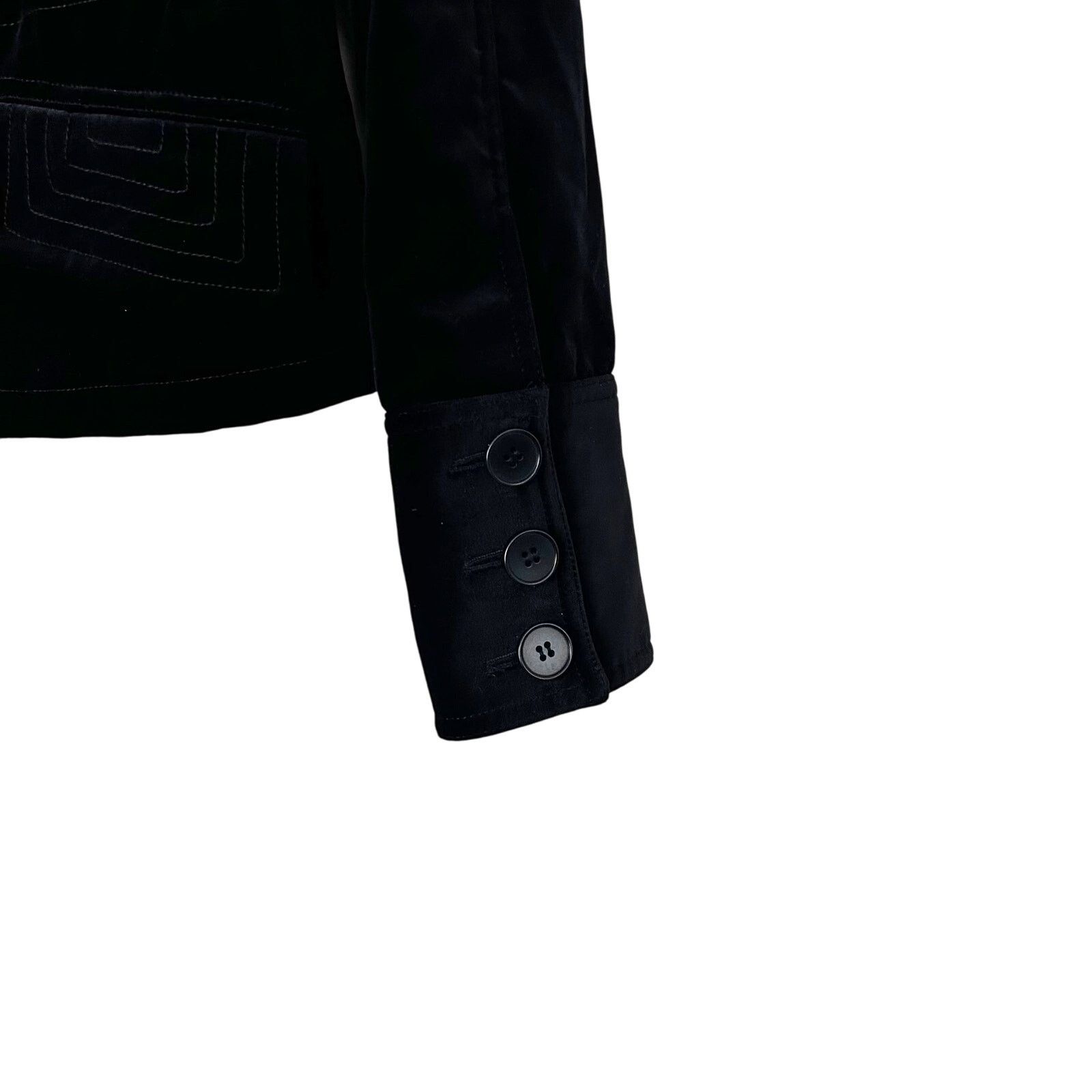 Theory Theory Black Velour Therese WB Blazer Sz S Size S / US 4 / IT 40 - 4 Thumbnail